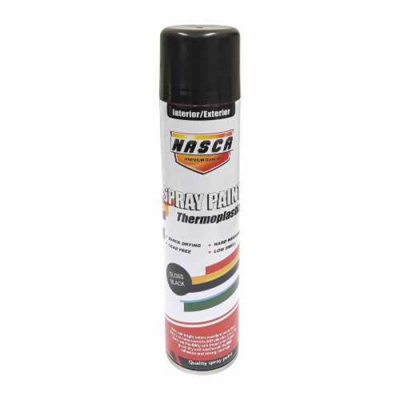 Nasca Spray Paint Thermoplastic 300ml Matt Black