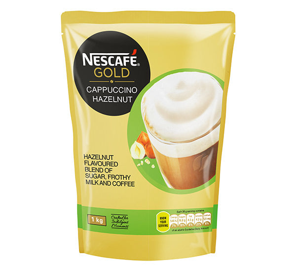 Nescafe Gold Cappucino Hazelnut 1KG