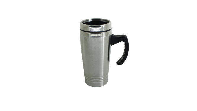 Vacuum Travel Flask Coffee Mug 8x17.5cm Stainless Steel XBOT471