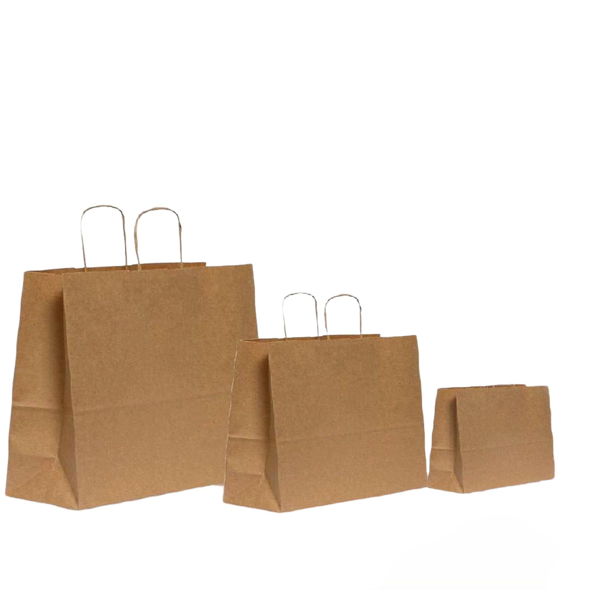 Kraft Paper Gift Bag 130gsm Landscape