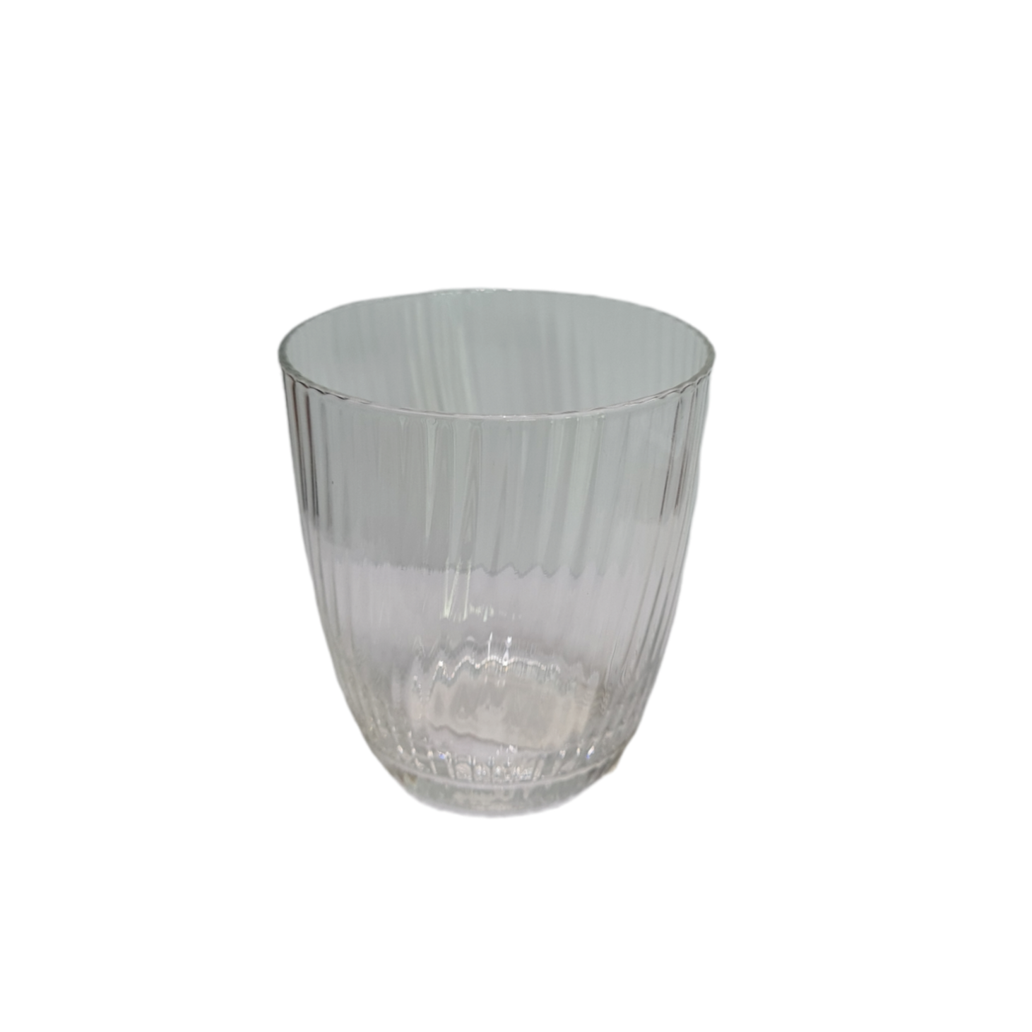 Pasabahce Glass Tumbler Ribbed Pattern Whisky 39722