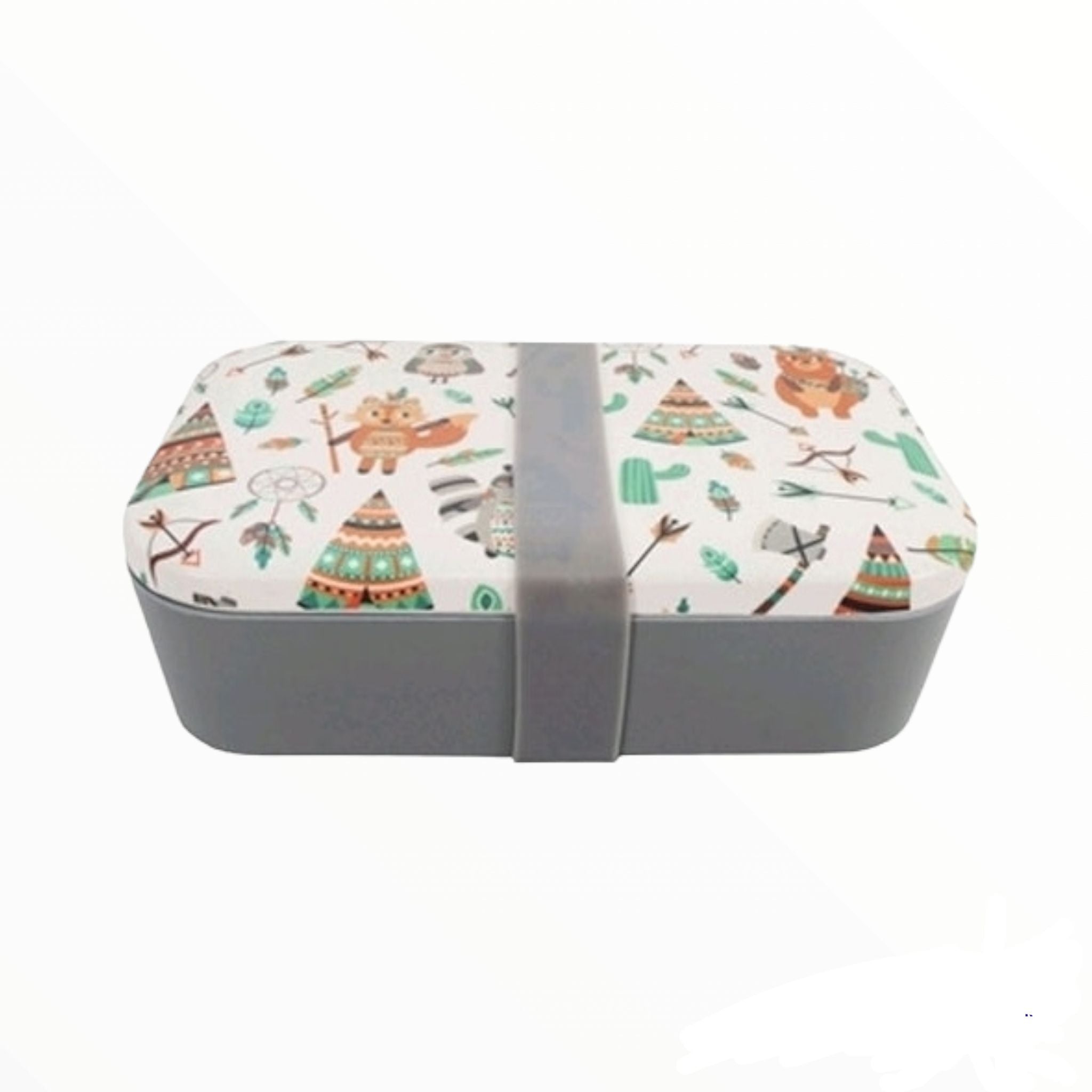 Melamine Lunchbox Bamboo 3 Colour 21148