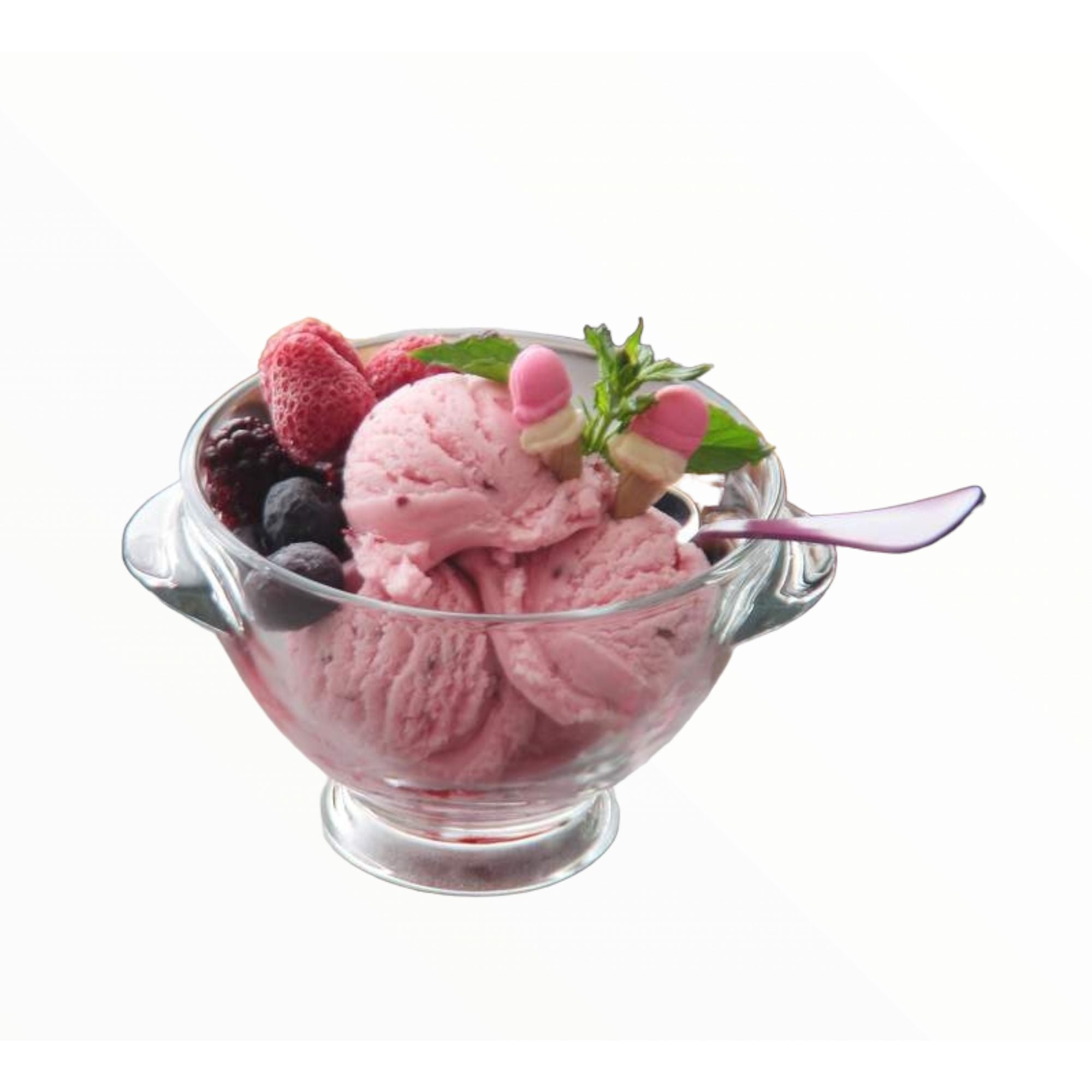 LAV Mona Ice Cream Dessert Bowl 340ml Clear Each SGN679