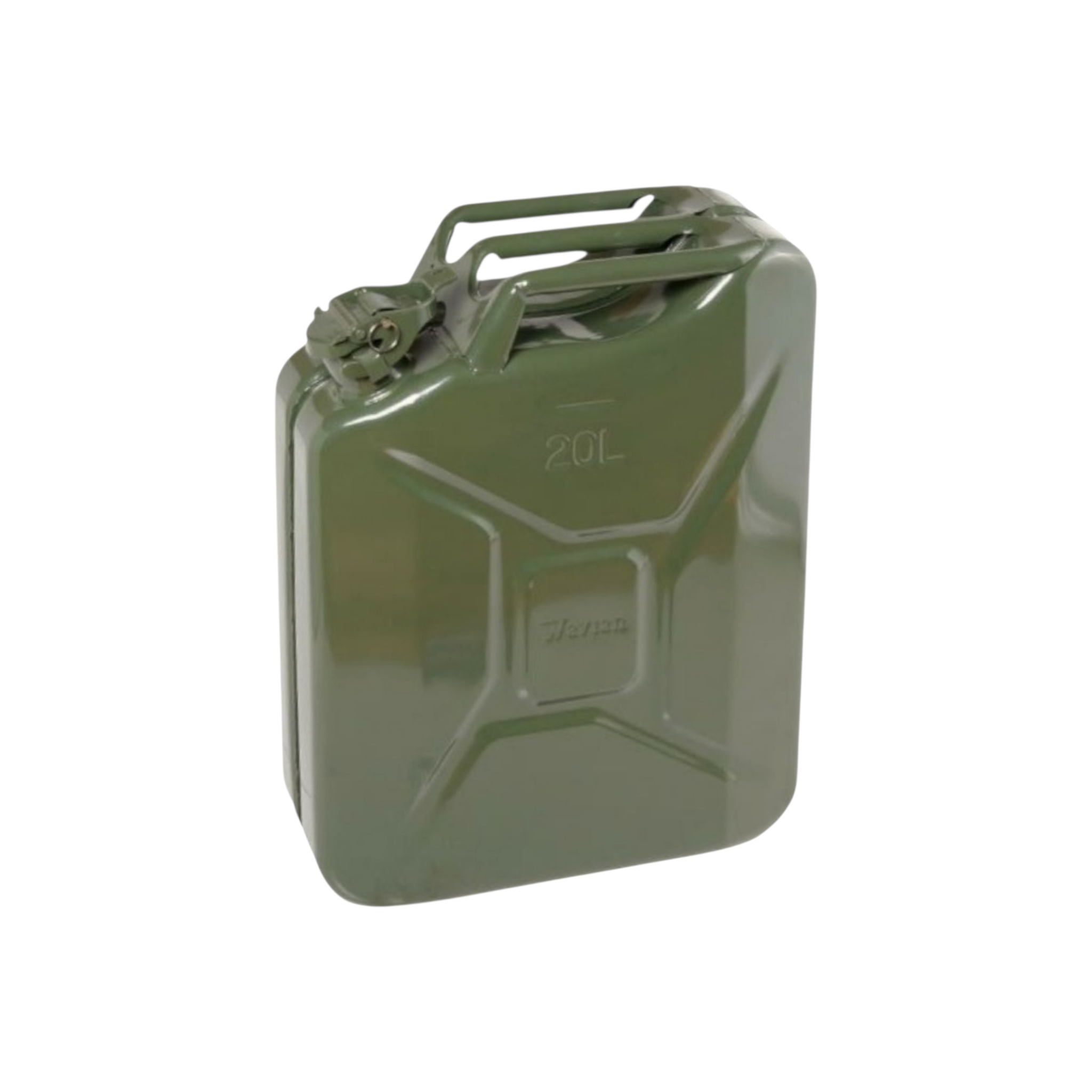 20L Fuel Jerry Can Metal - Portable