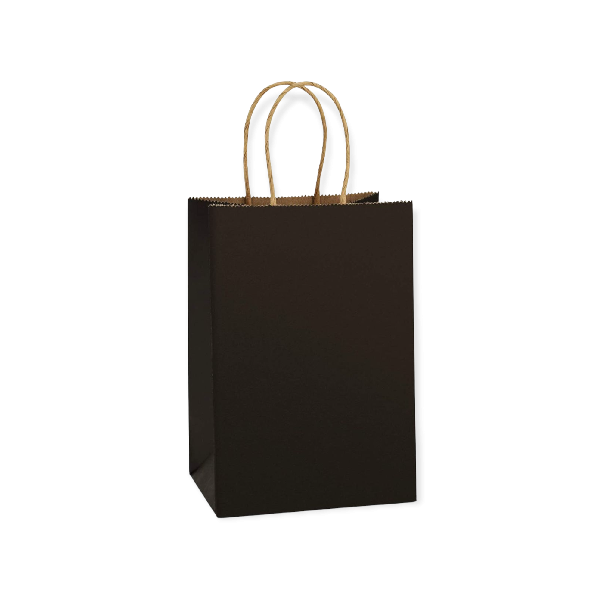 Kraft Paper Gift Bag 130g 27x22x11cm with Paper Twist Handle