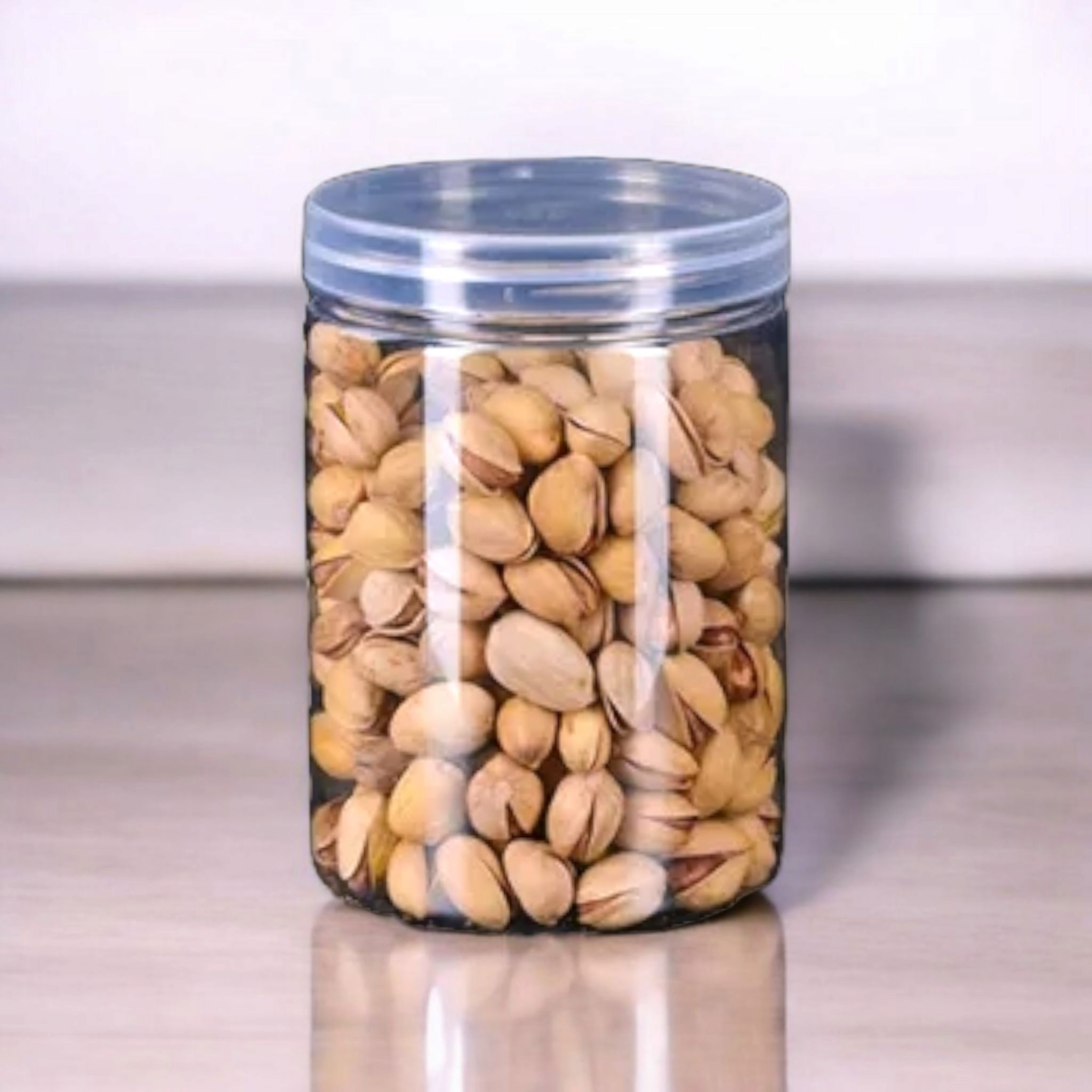 PET Plastic Jar Bottle Crystal Clear