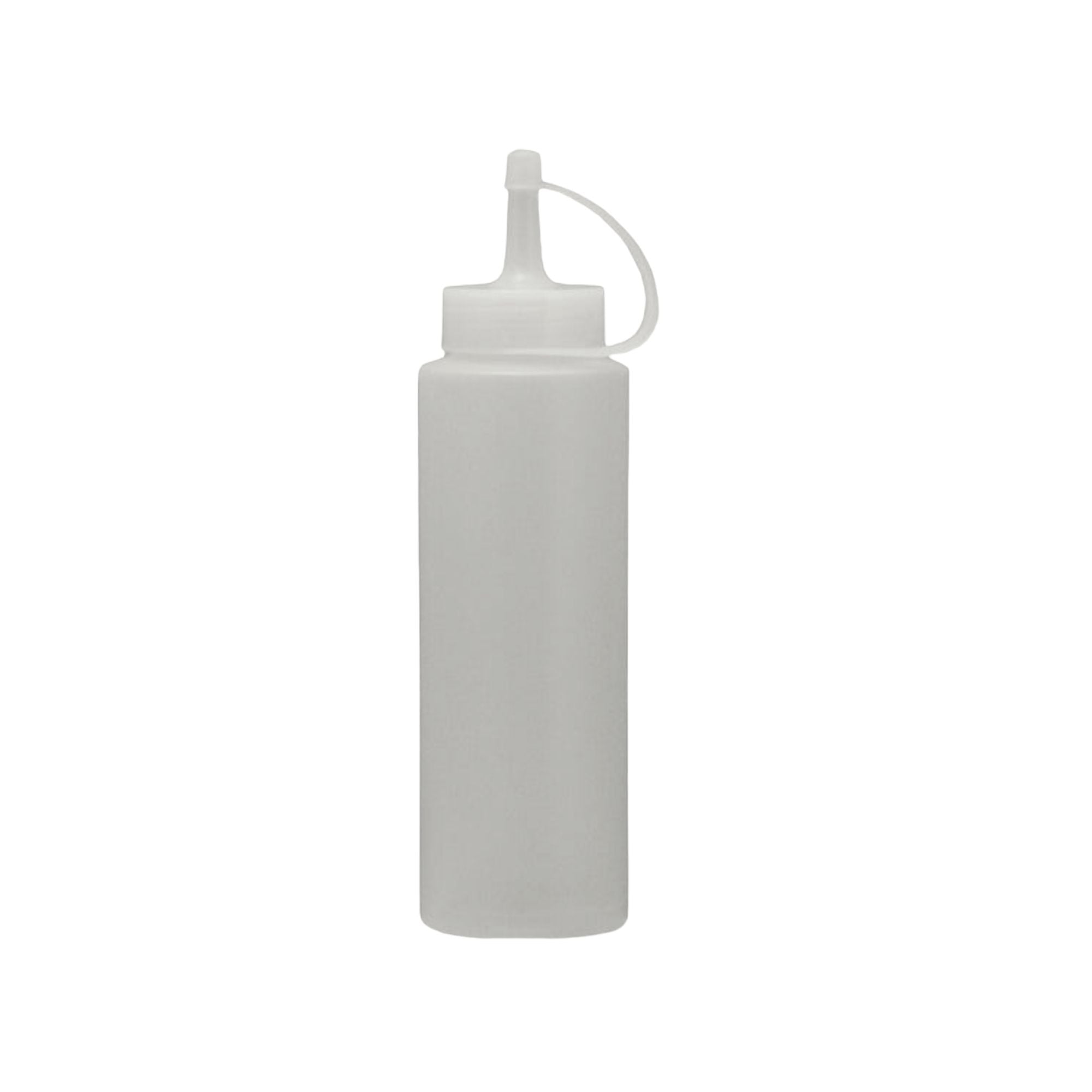 Plastic Squeeze Sauce Bottle 250ml White 1pc 12110