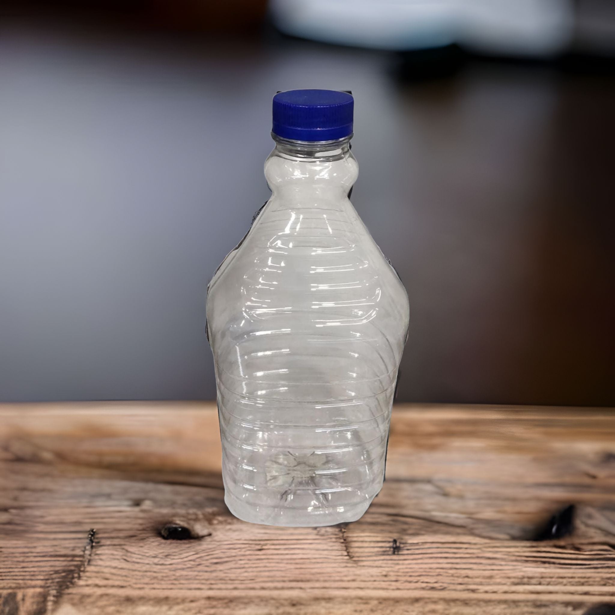 2L PET Plastic Bottle Clear Square - BOT036