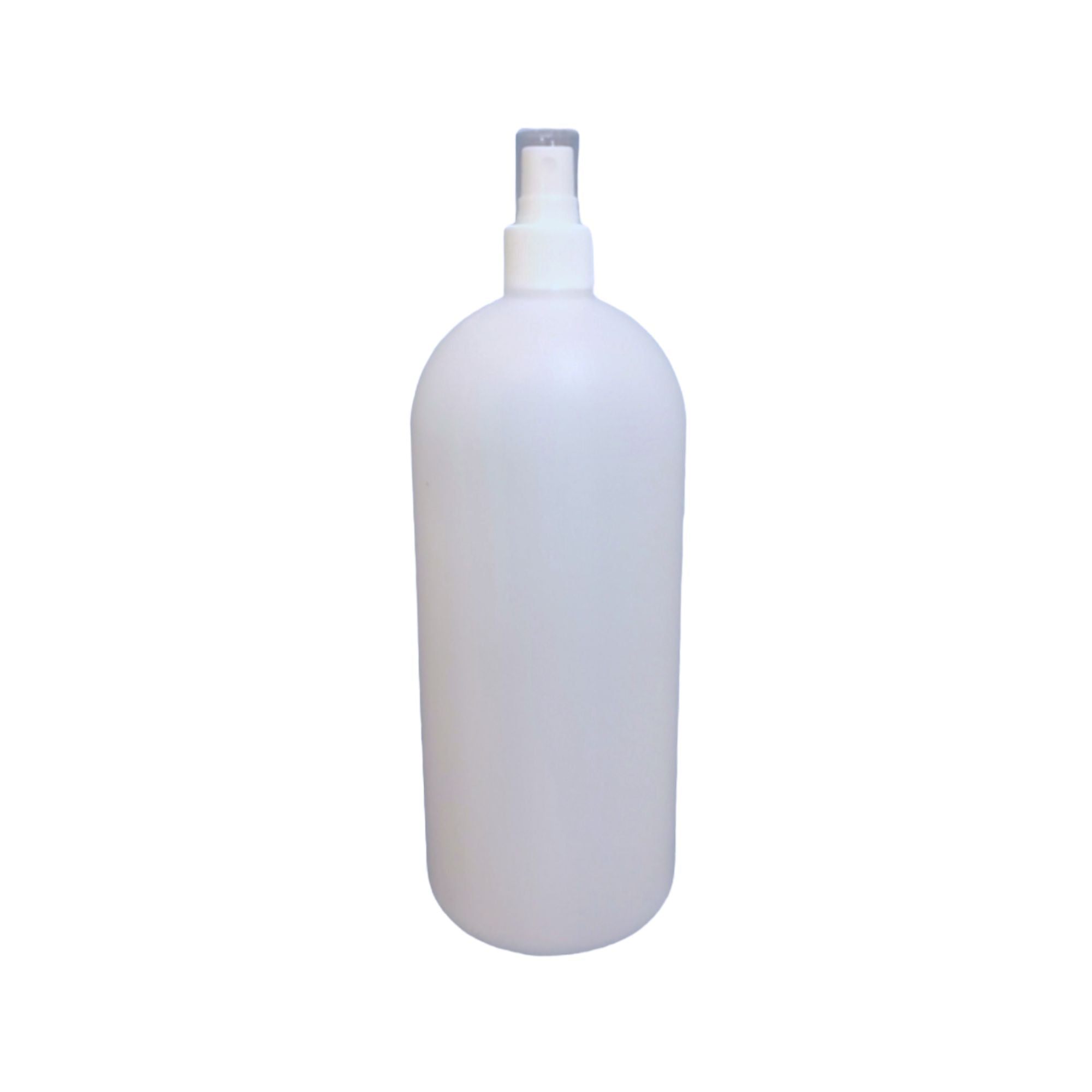 1L Mist Spray HDPE Bottle White Frosted