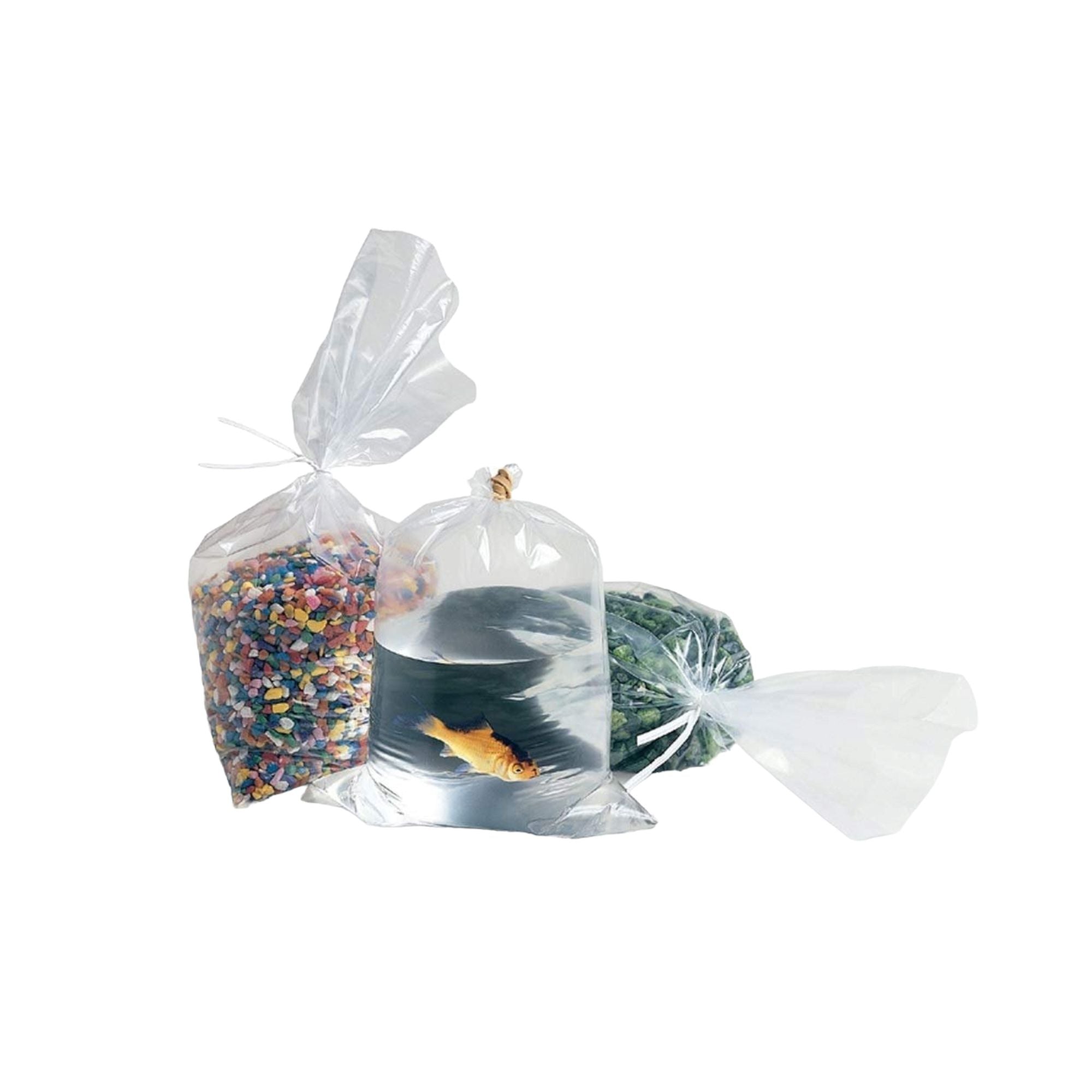 Plastic Bag 180x300mm 50microns Clear 1kg Ice Bags 250pack