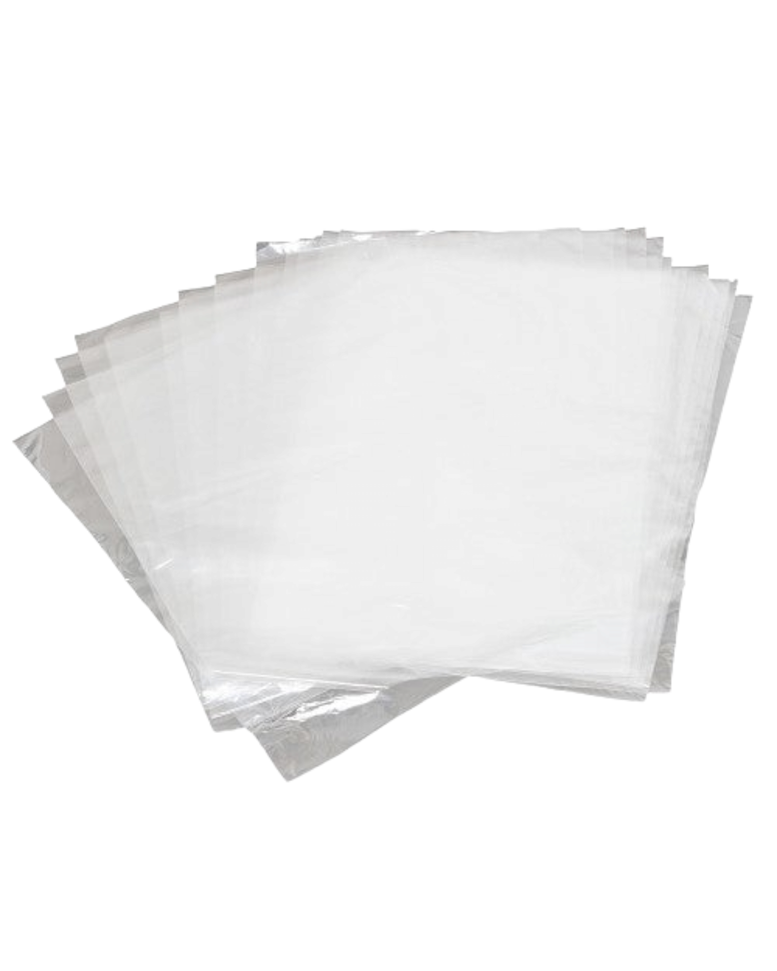 Plastic Bag 250x450mm 50microns 3kg Clear Ice Cube packet 250pack