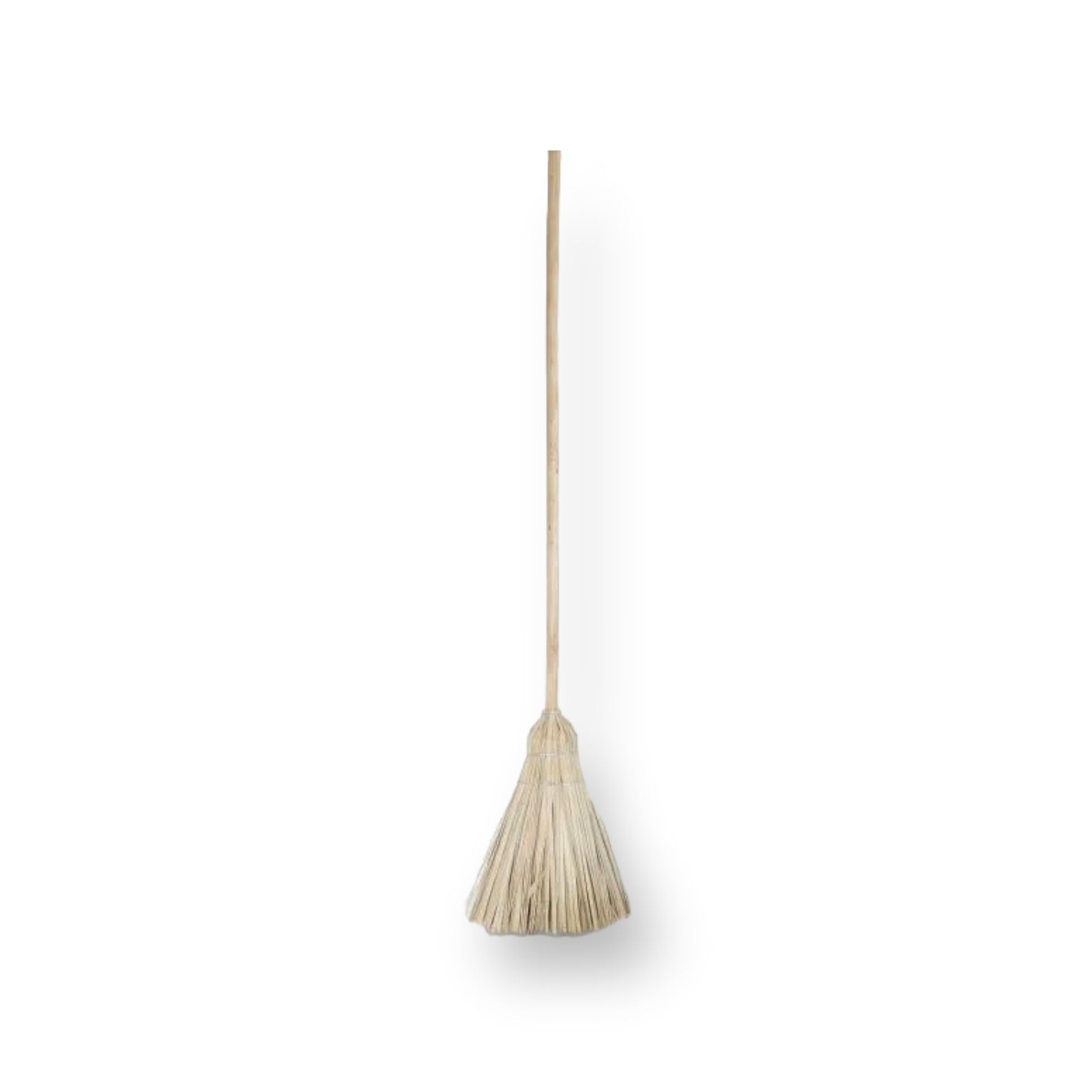 Grass Broom with Wooden Handle