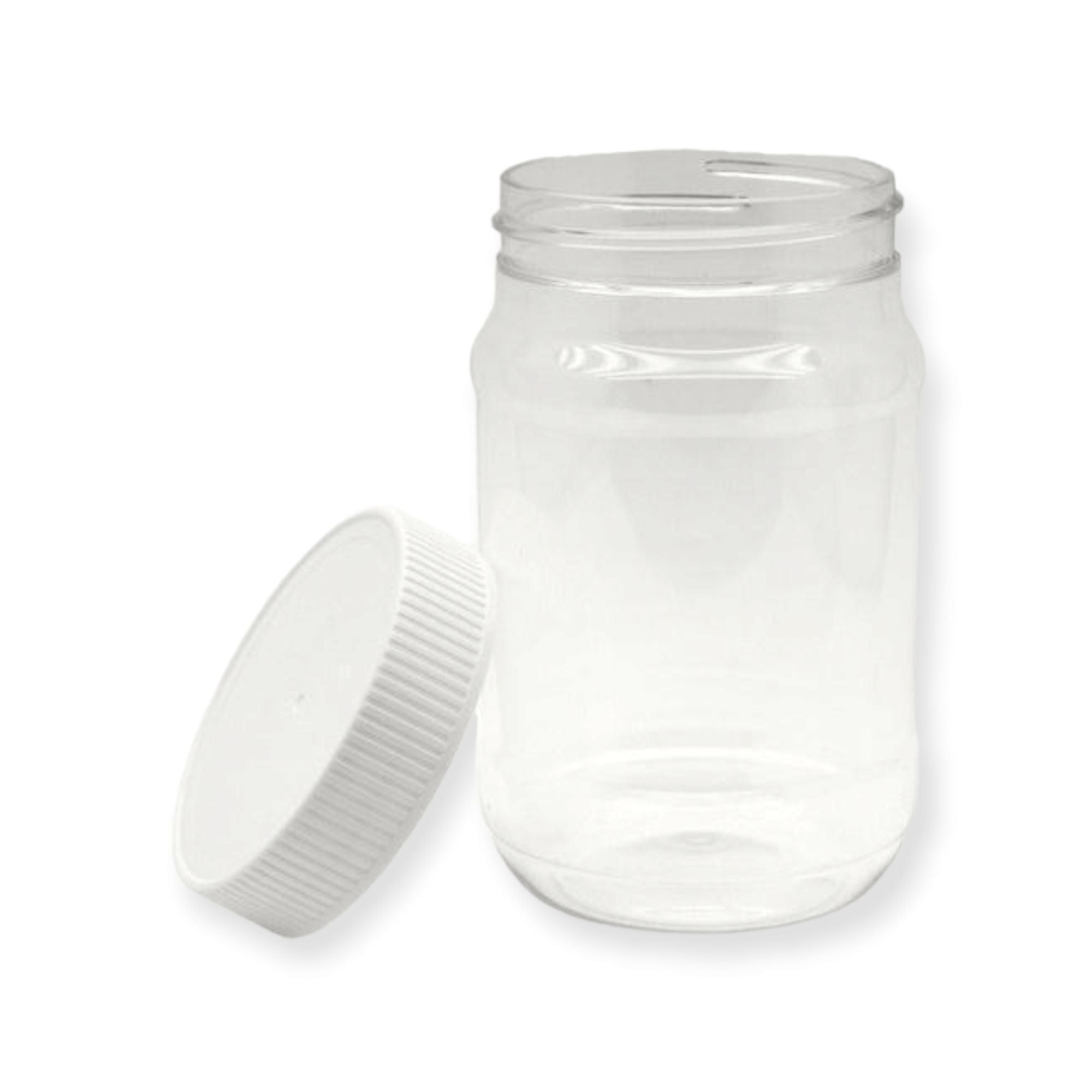 350ml PET Plastic Honey Jar Bottle with Screw-on Lid 10pack