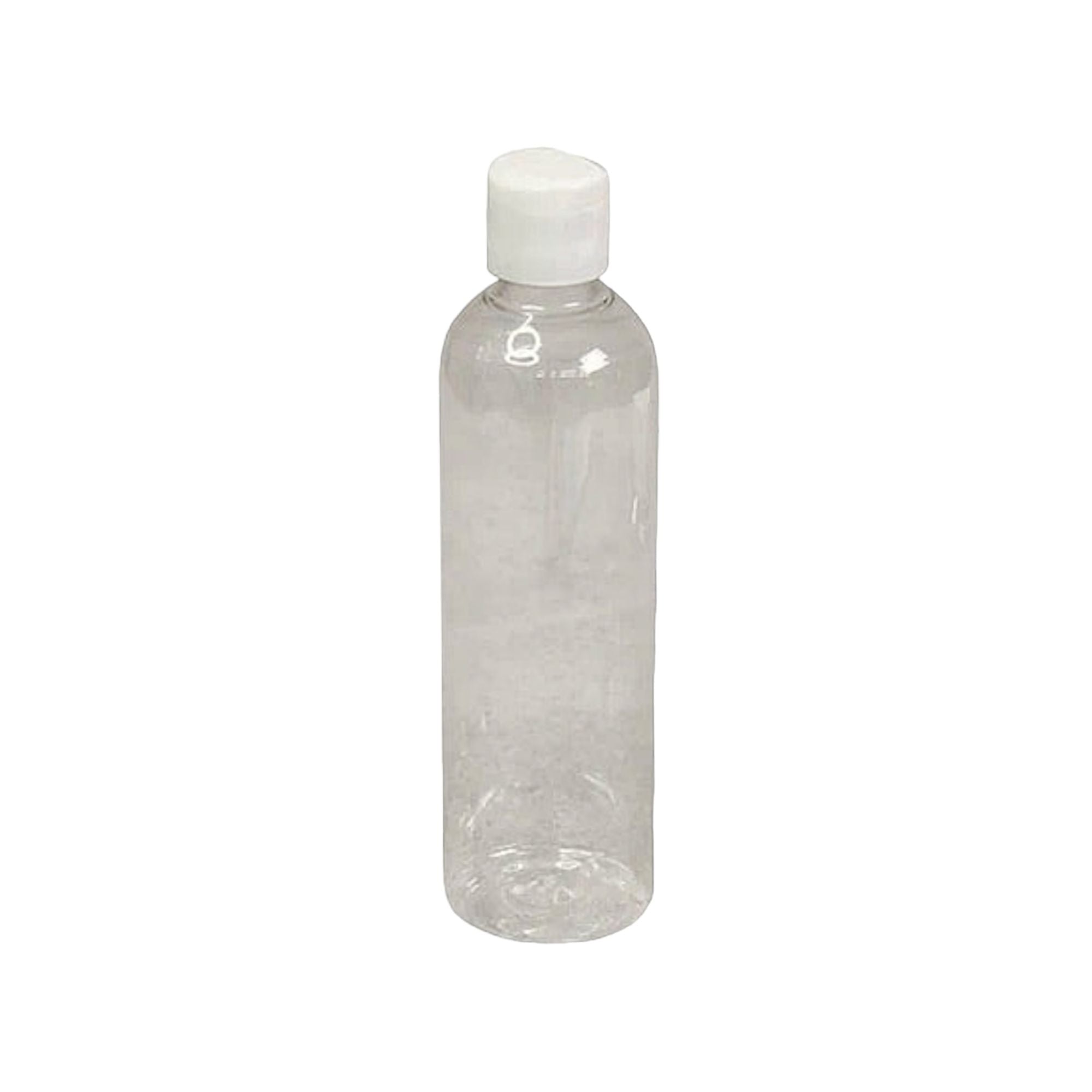 500ml PVC Boston Bottle with White Flip Top Lid