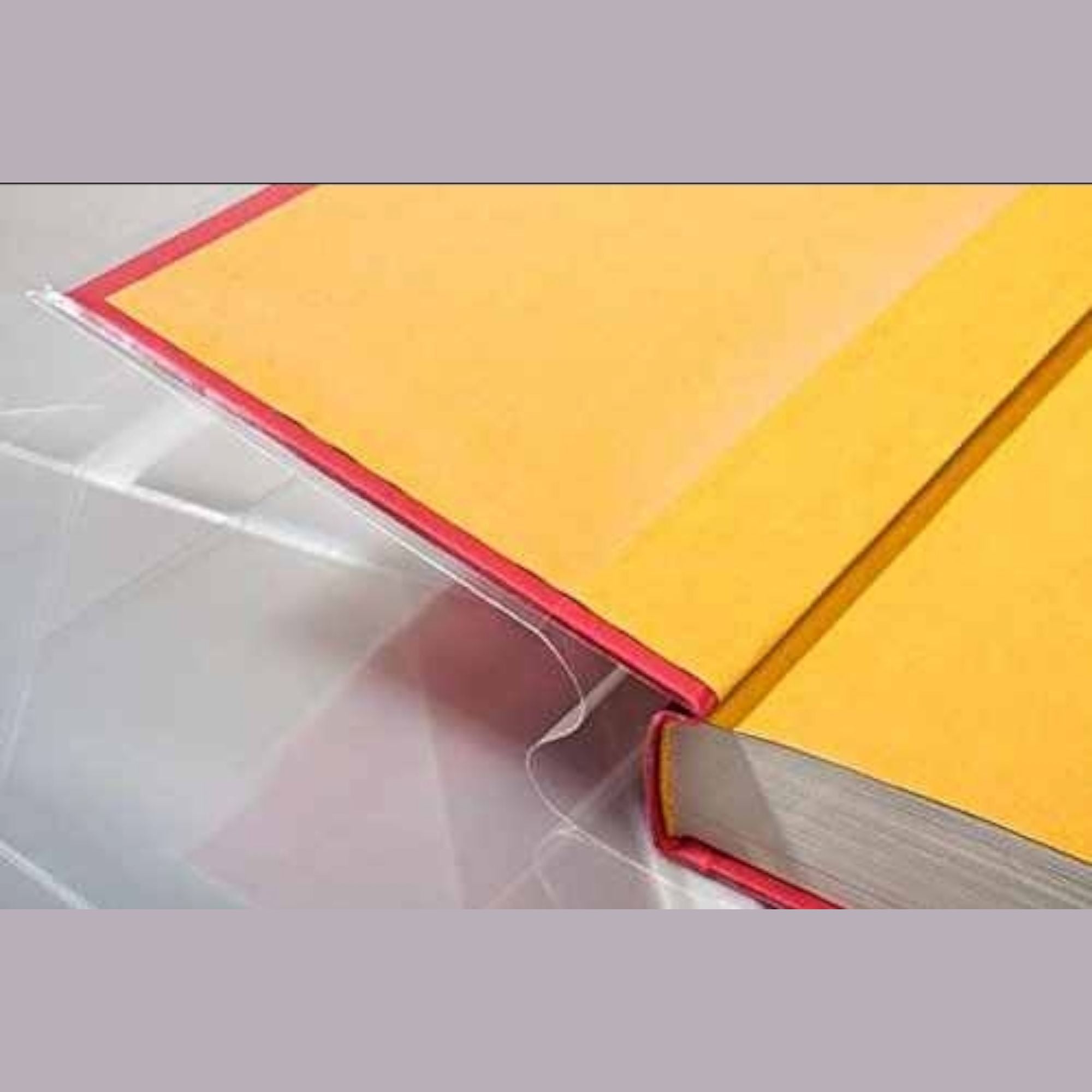 Slip on Text Book Covers A4 28x42.5cm 100microns 25pack