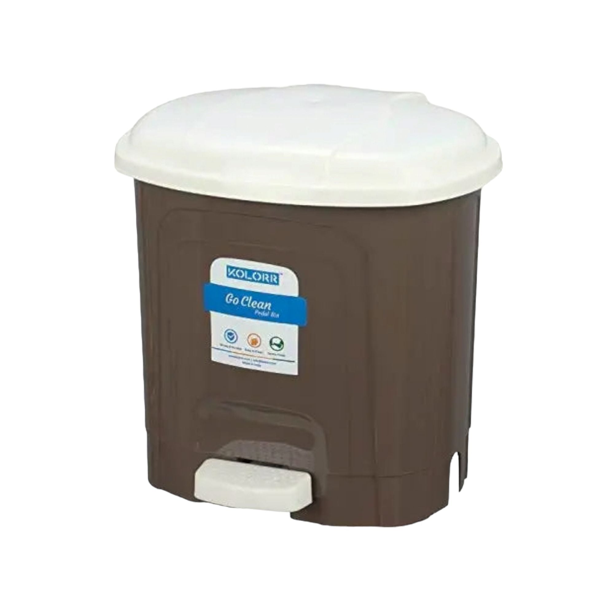 Nu Ware Go Clean Pedal Waste Bin 6.5L