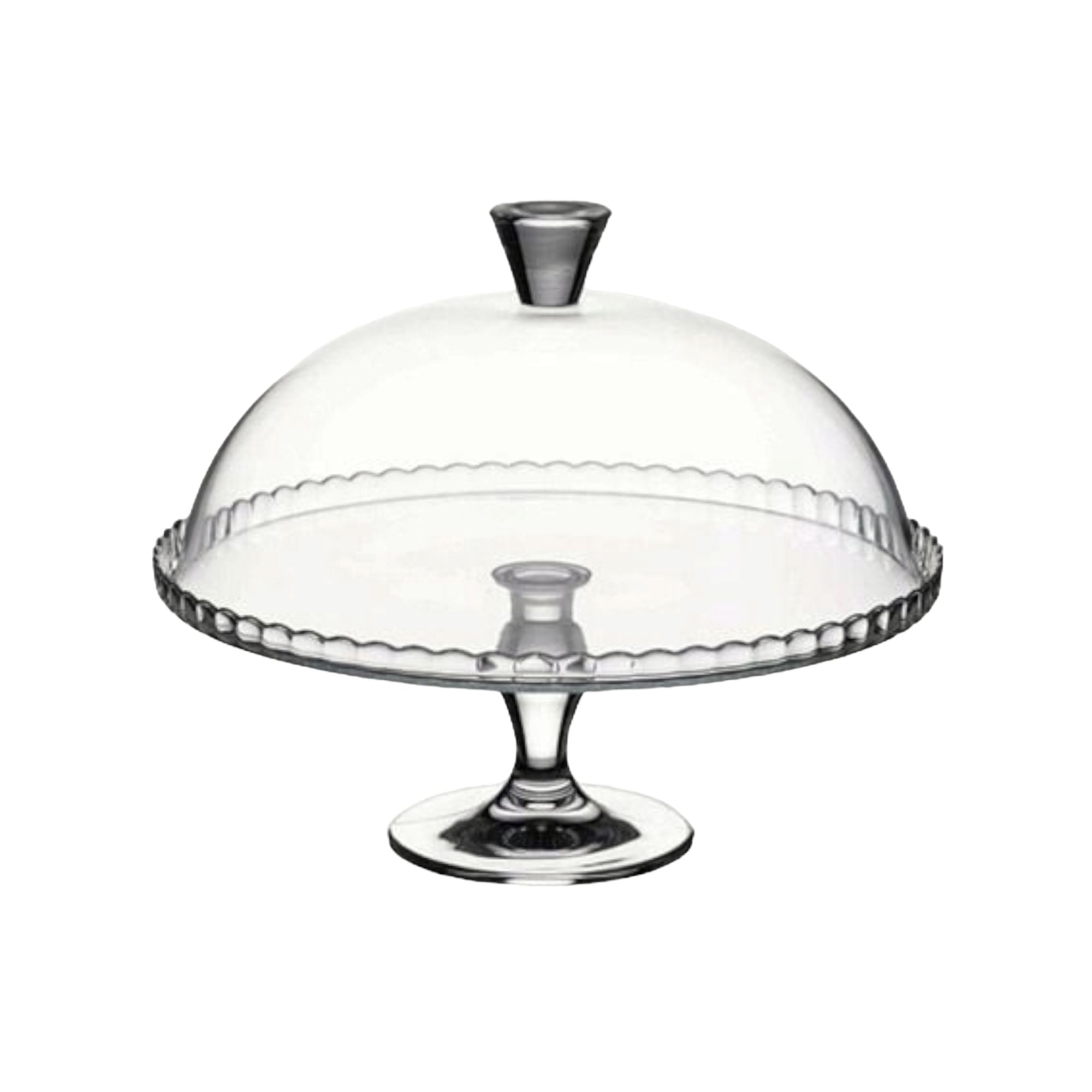 Pasabahce Patisserie Cake Server Dome Footed Stand 322mm 23034