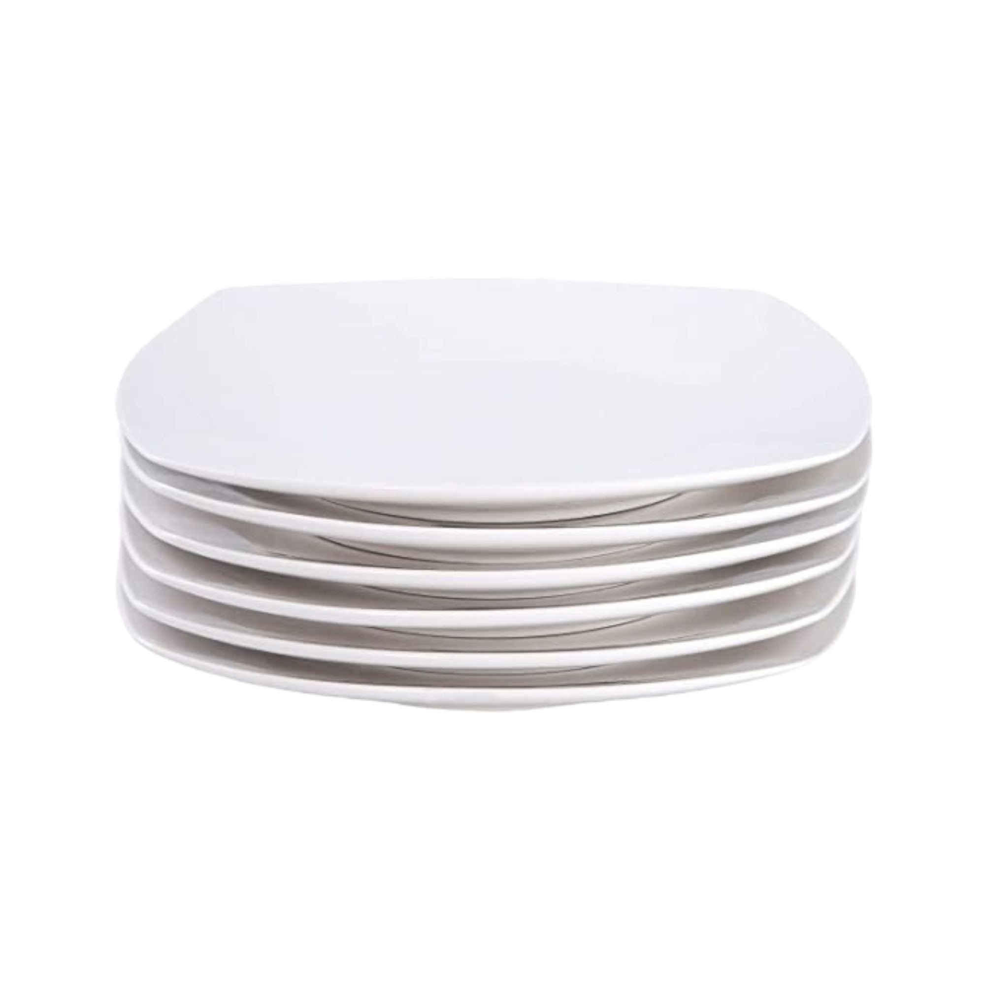 Ceramic Dinner Plate 10.5inch Square White