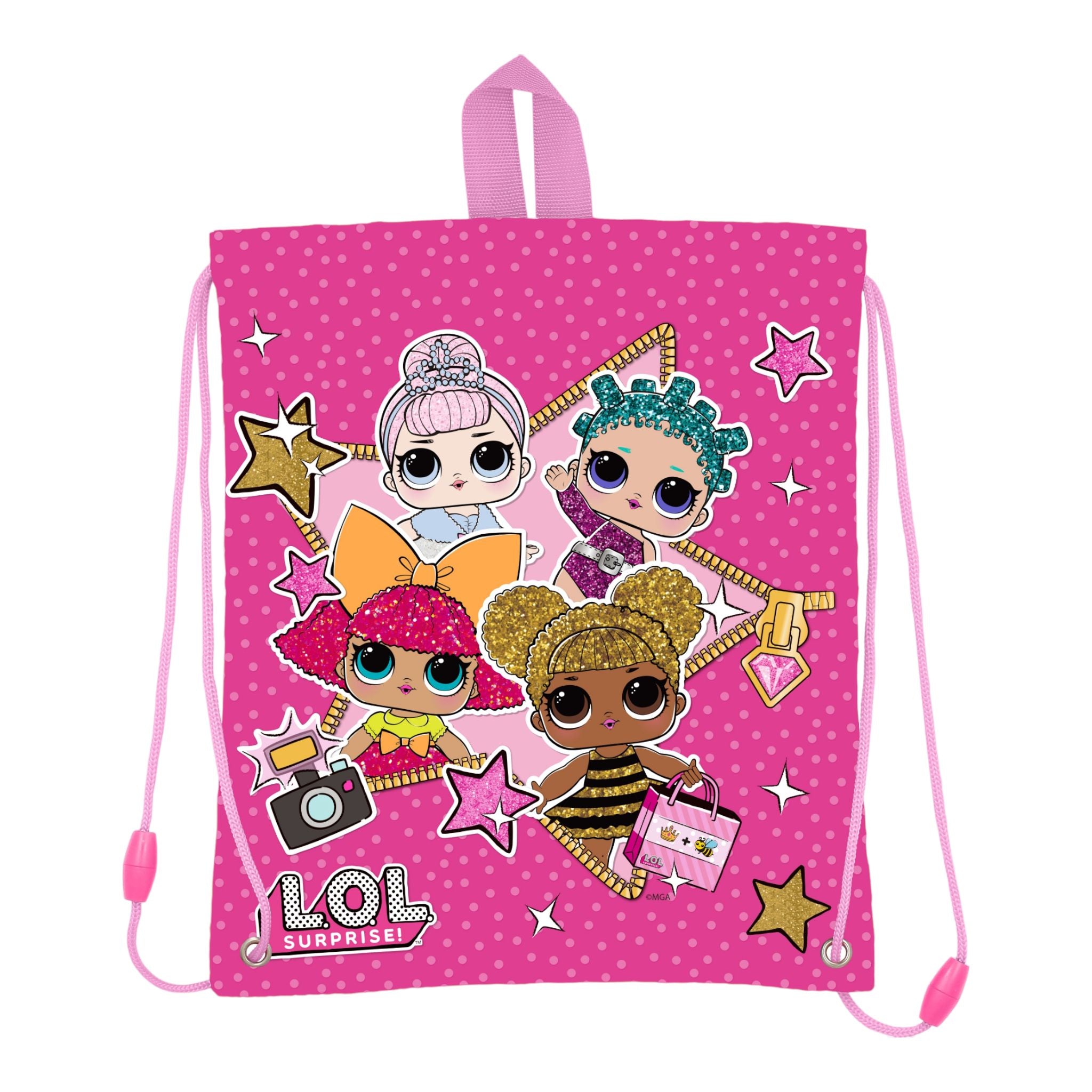 Disney Lol Drawstring Lunch Bag 20822