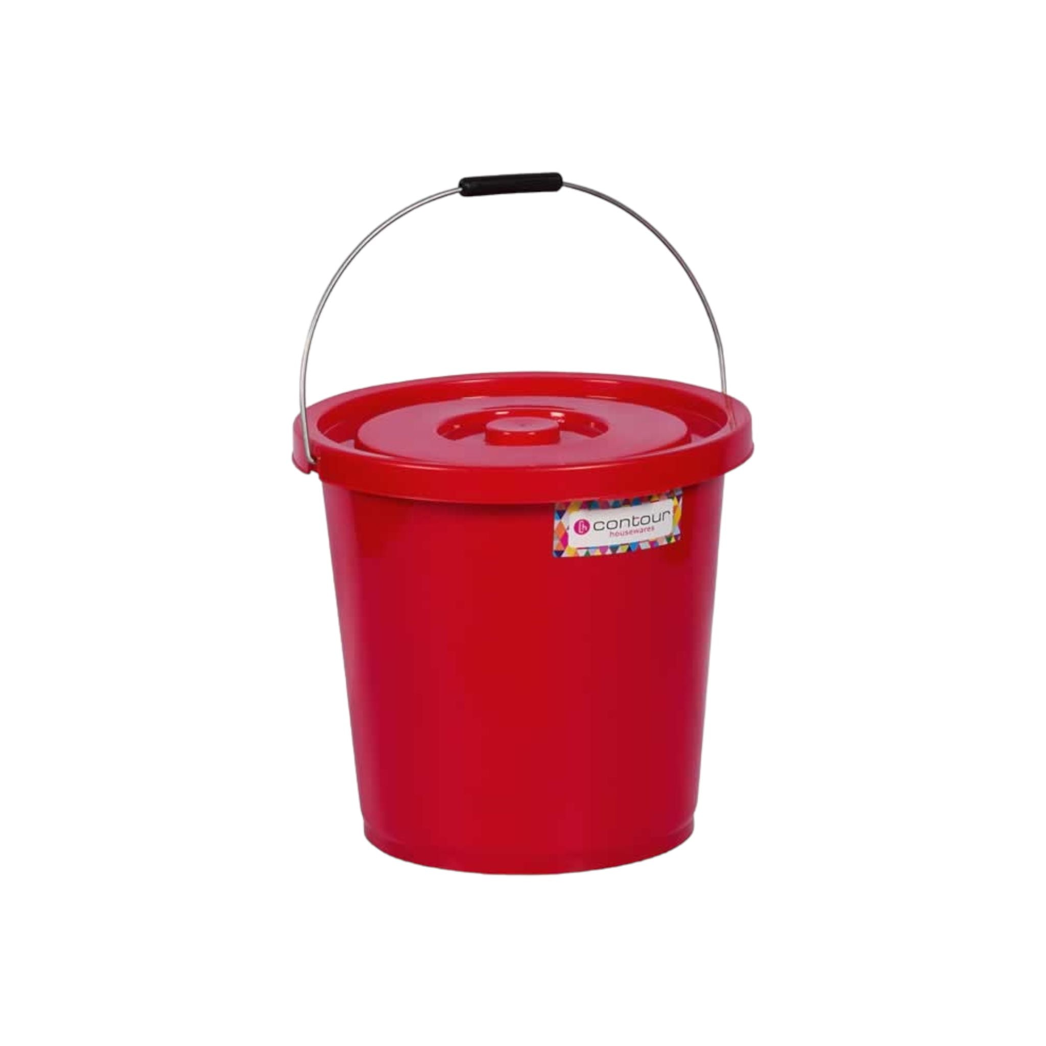 20L Plastic Bucket Wire Handle Buzz