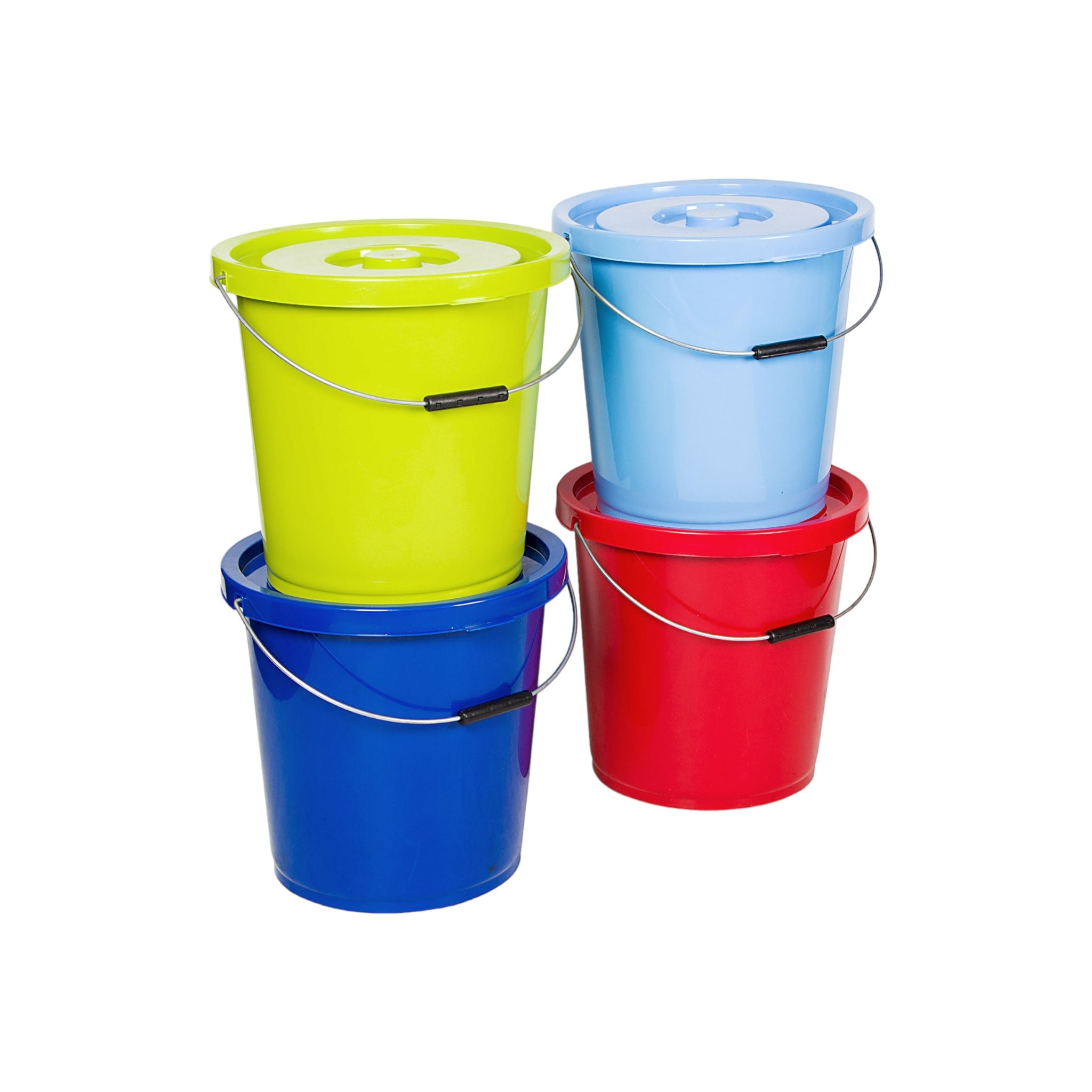 20L Plastic Bucket Wire Handle Buzz