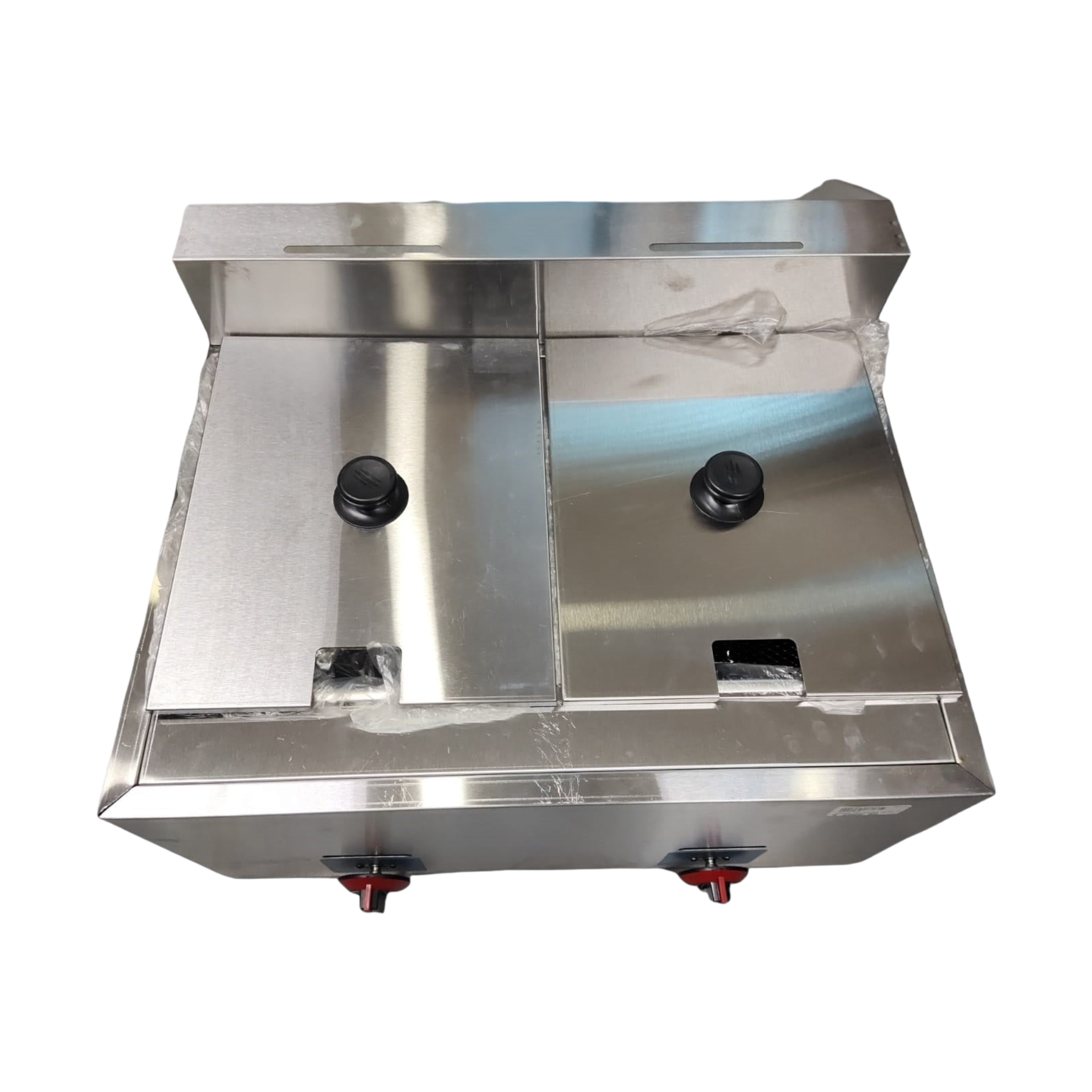 Gas Fryer Double Deep 2x6L with Safety Value