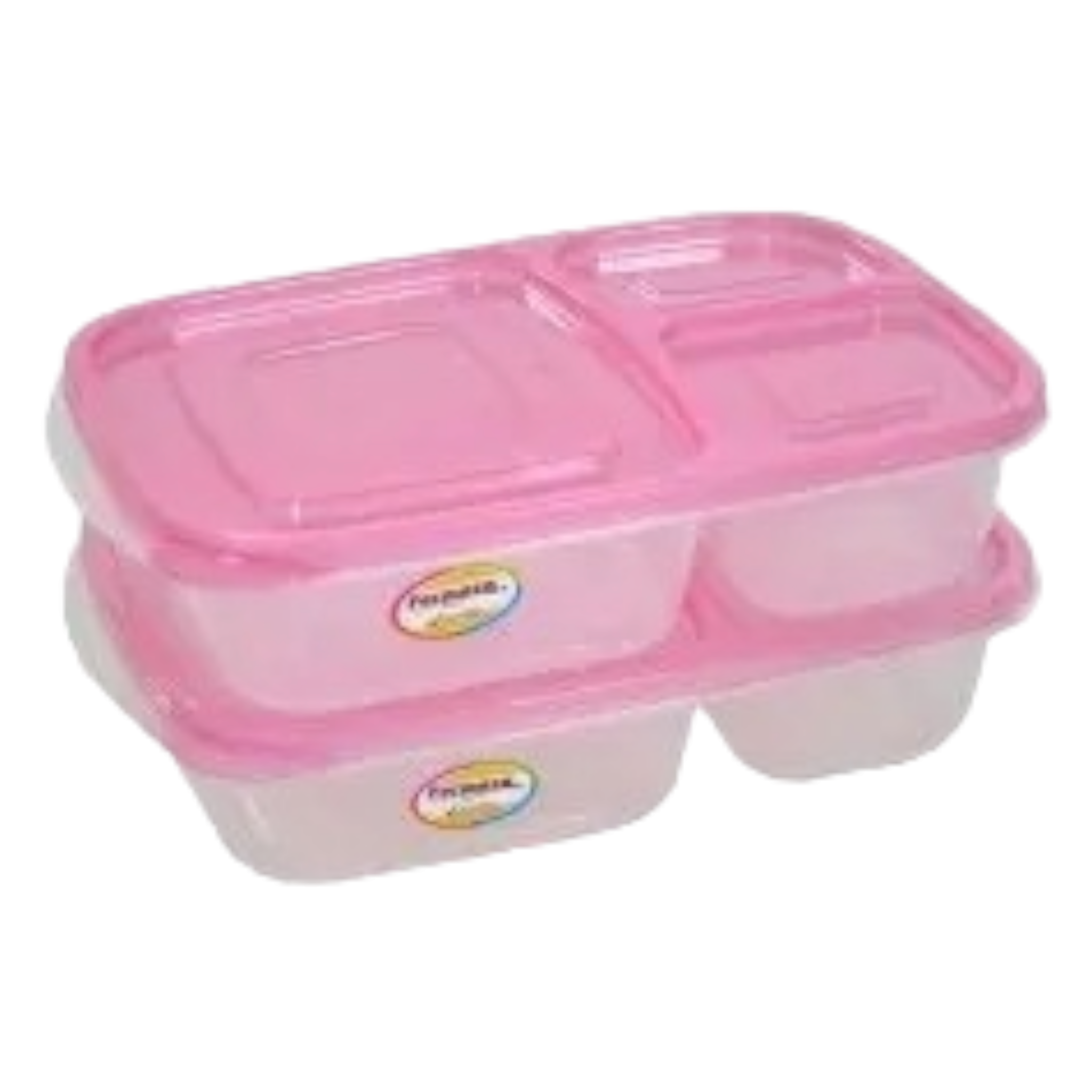 Plastic Lunchbox 2-Division 6152NE