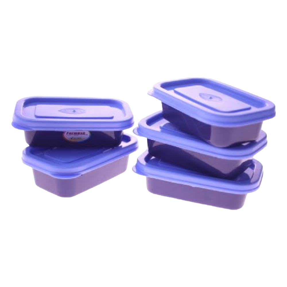 Formosa Food saver Container 800cc Rectangular 5pack 6112