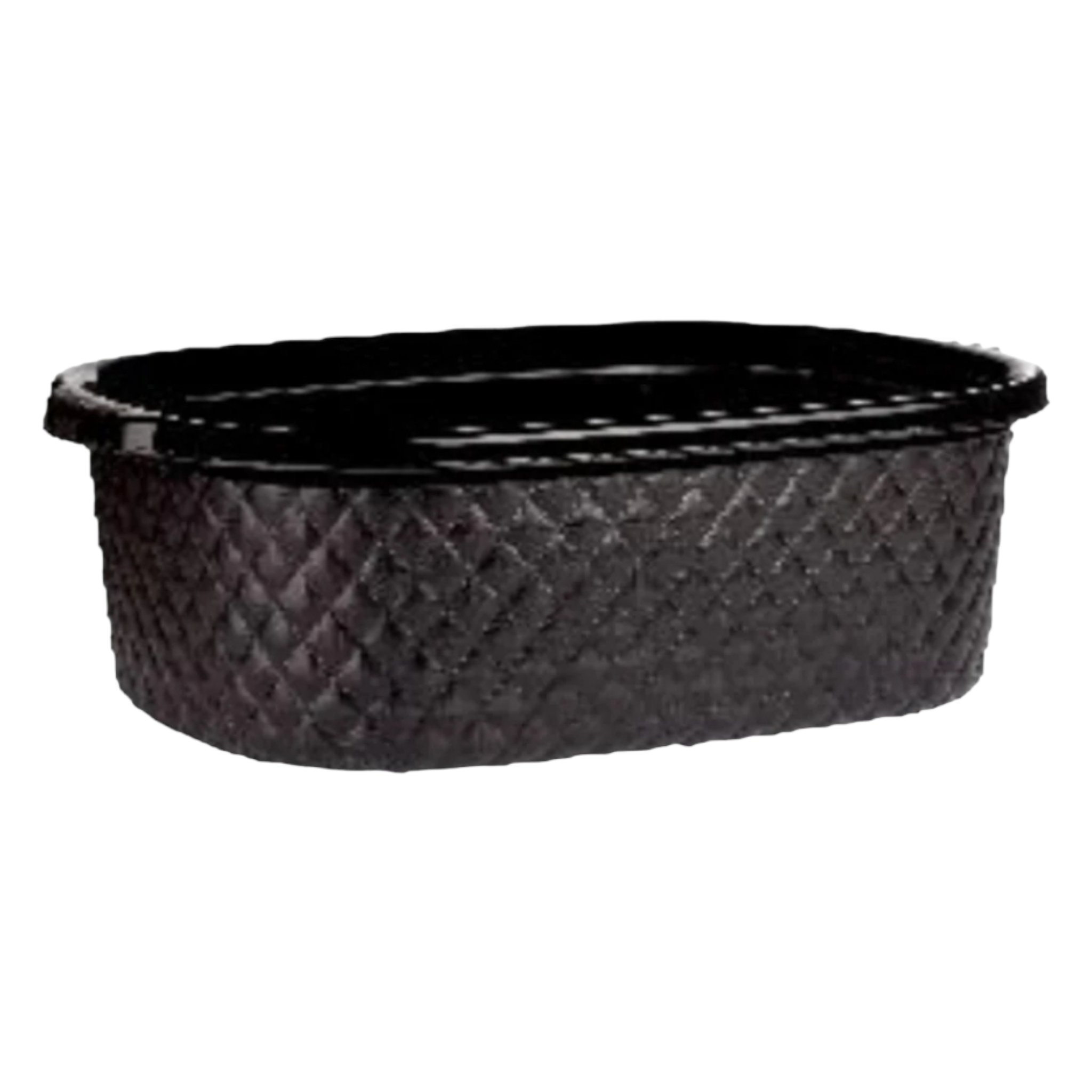 Plastic Basket Leather Shape Square Formosa
