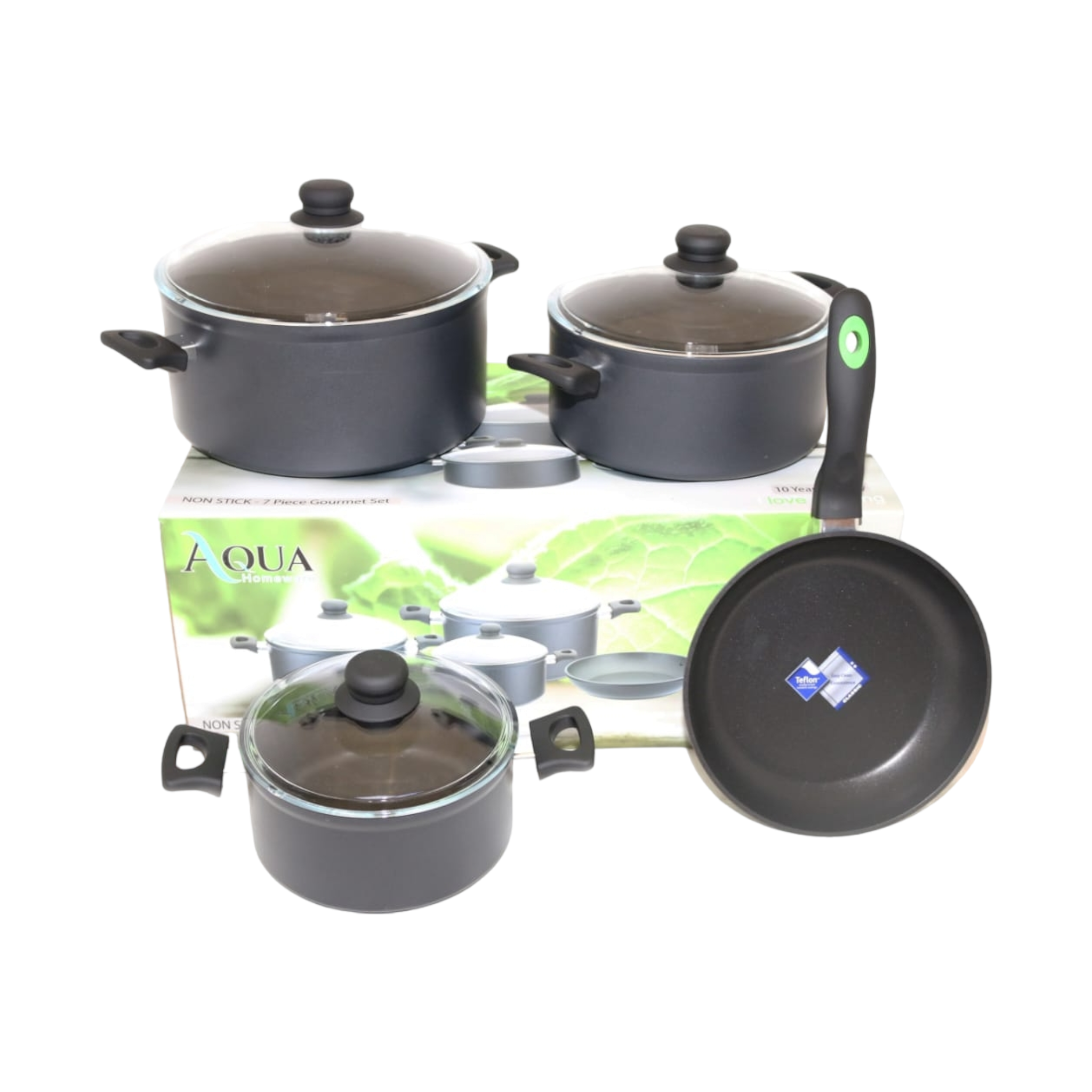 Aqua Cookware Pot Set 7pc 29722