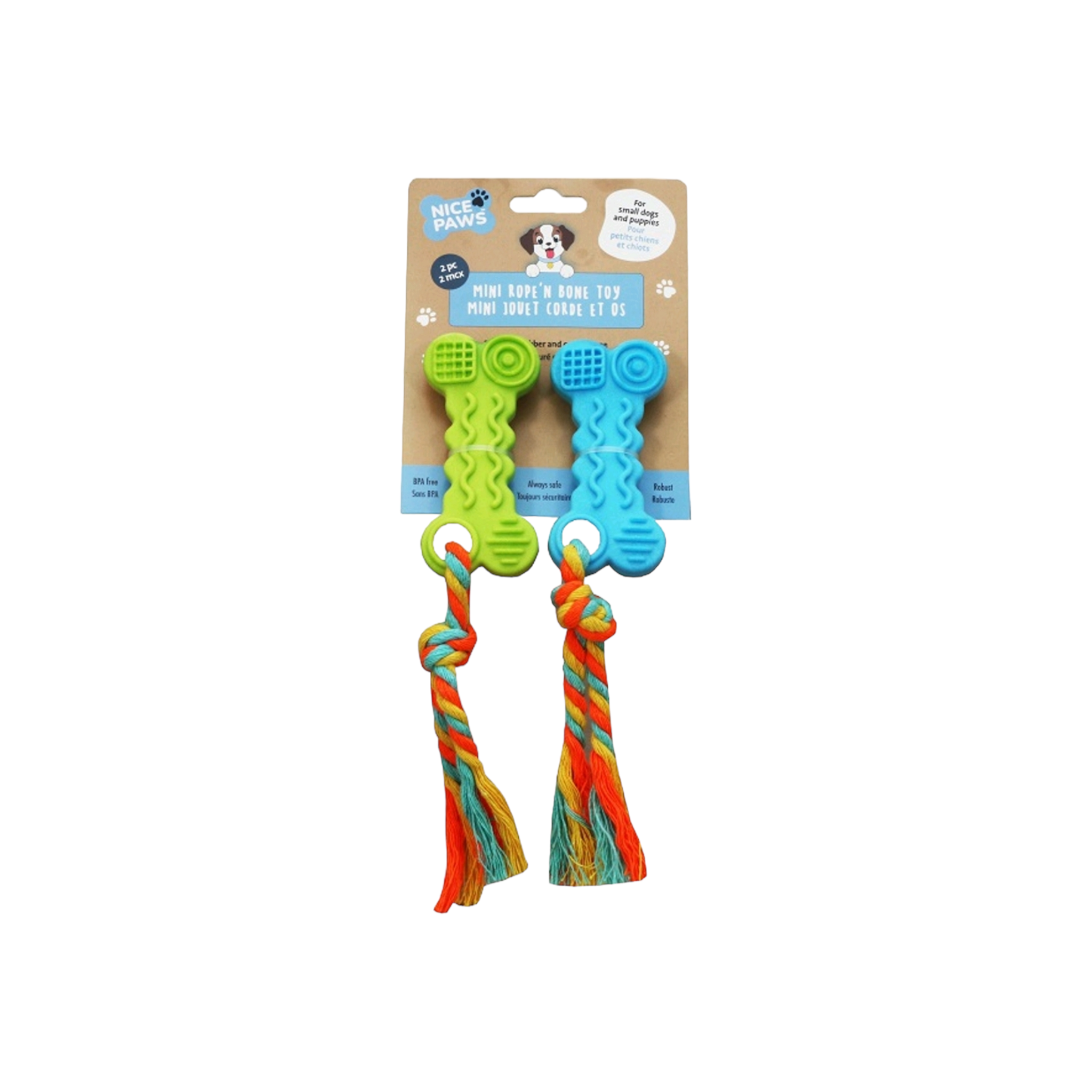 Pet Mini Rope N Bone Toy 16000