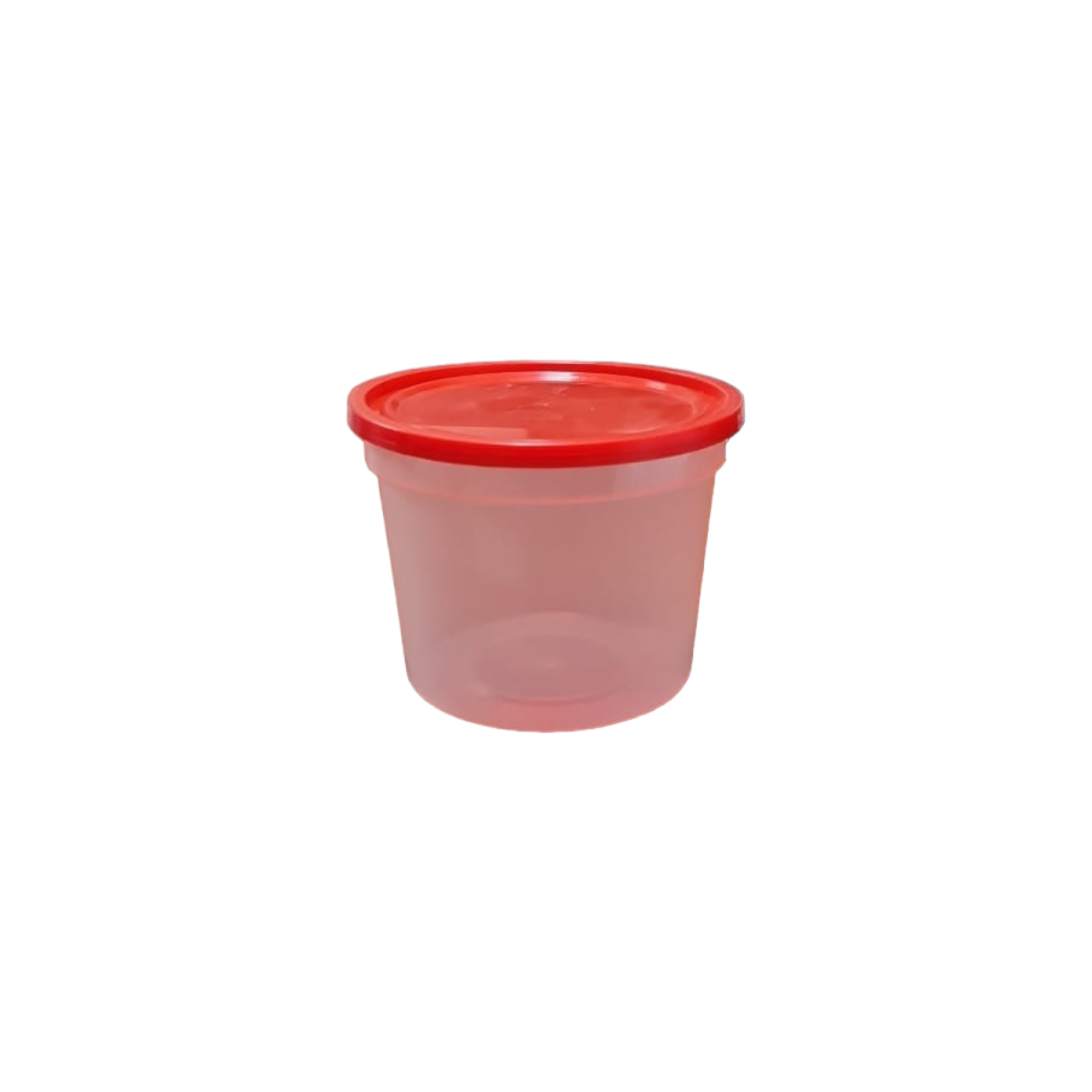 500ml Plastic Sauce Tub with Lid