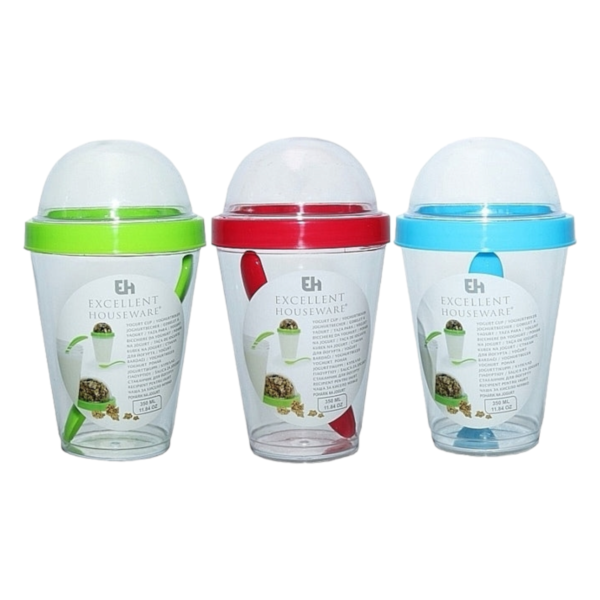 EH Take 'N Go Yoghurt Cup 350ml Smoothie Cereal on the Go Container 21648