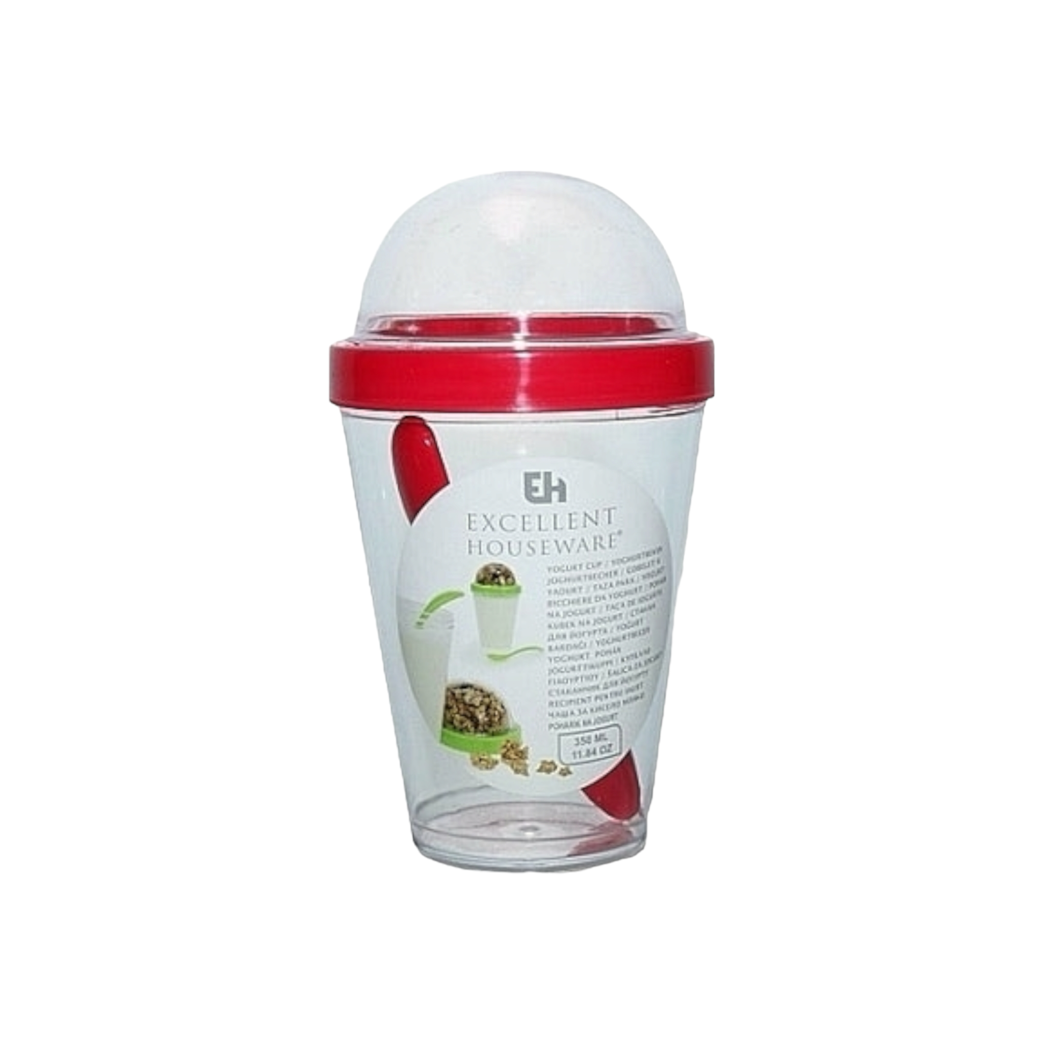 EH Take 'N Go Yoghurt Cup 350ml Smoothie Cereal on the Go Container 21648