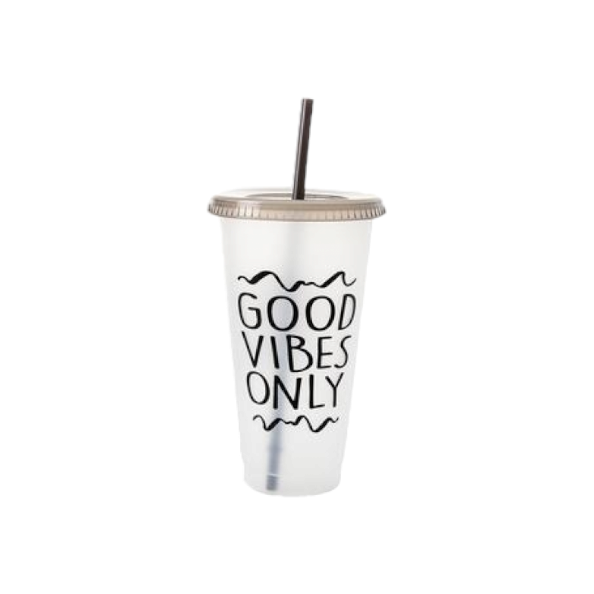 Smoothie Tumbler Sipper with Straw 700ml Printed