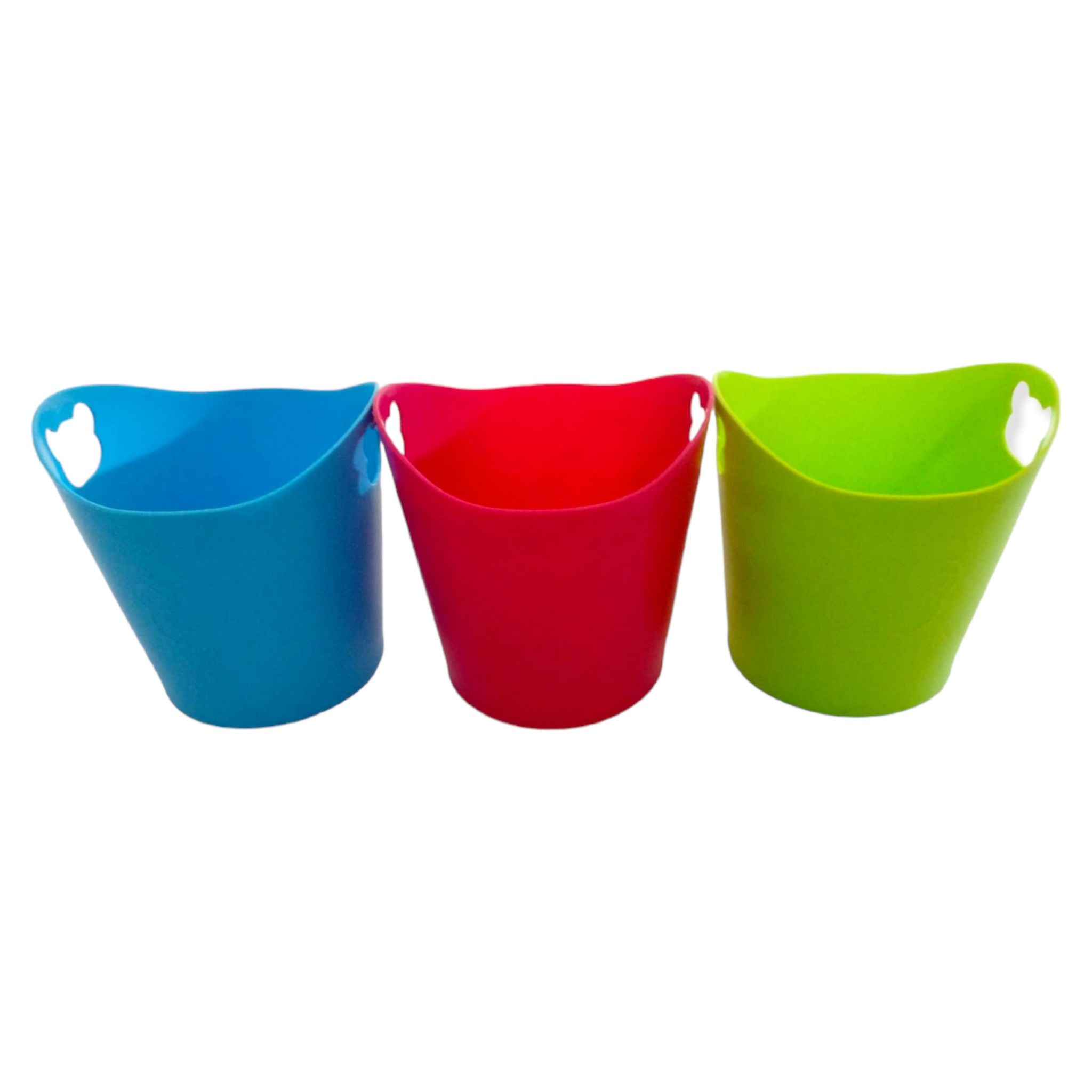 Mini Rubber Bucket with Carry Handle Small 9x8cm