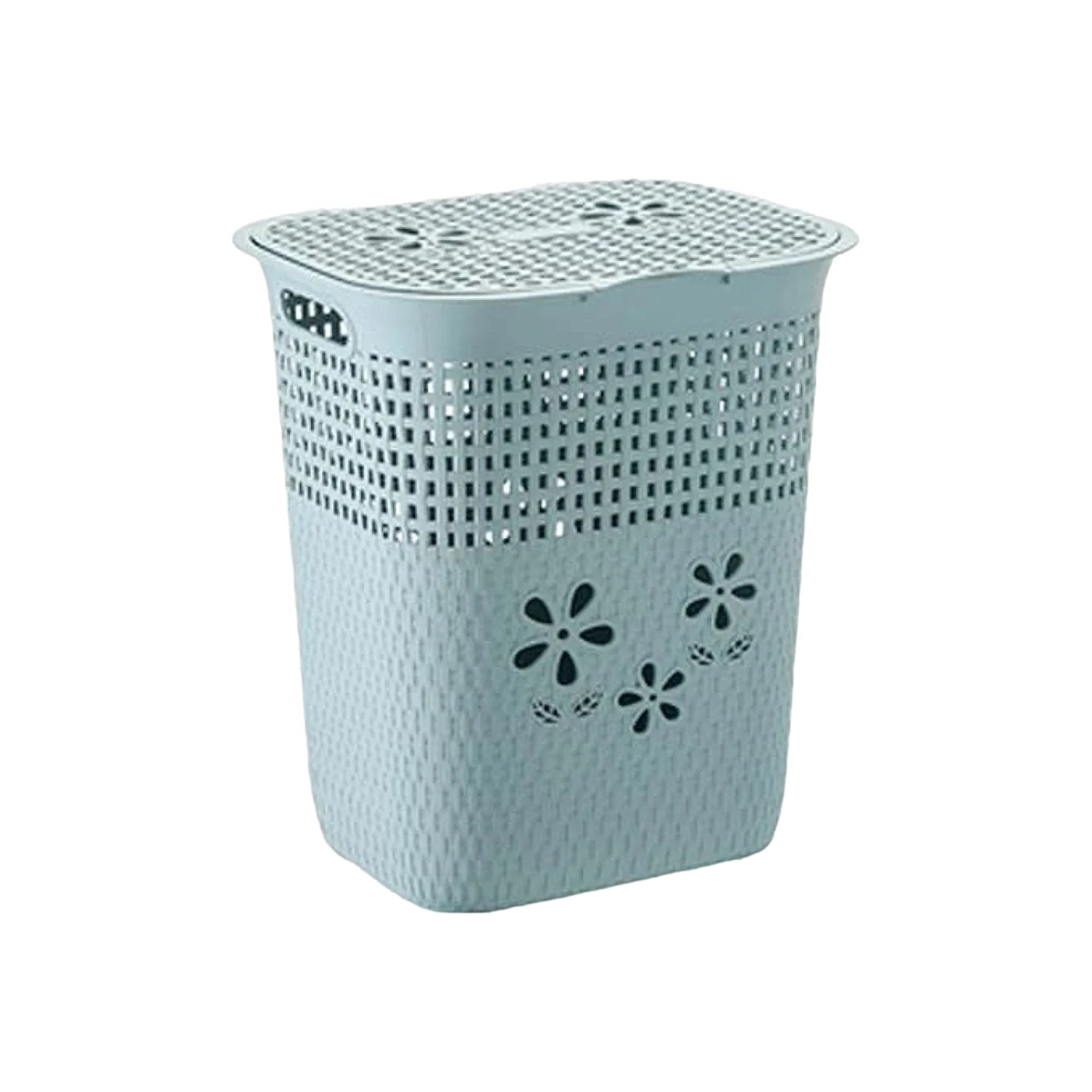 Laundry Basket Daisy 55L with Lid 431