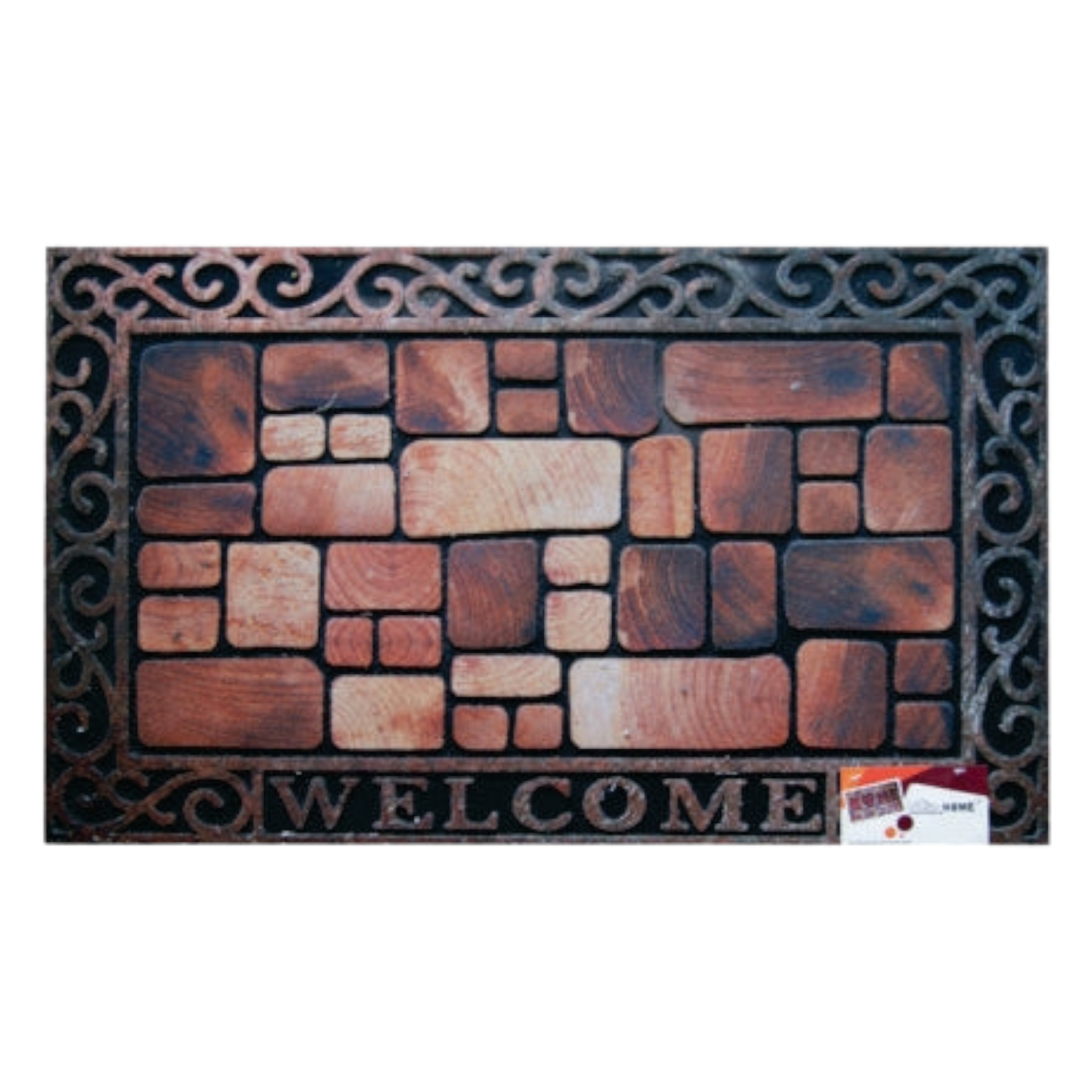 Totally Home Rubber Door Mat Assorted Each 45x75cm