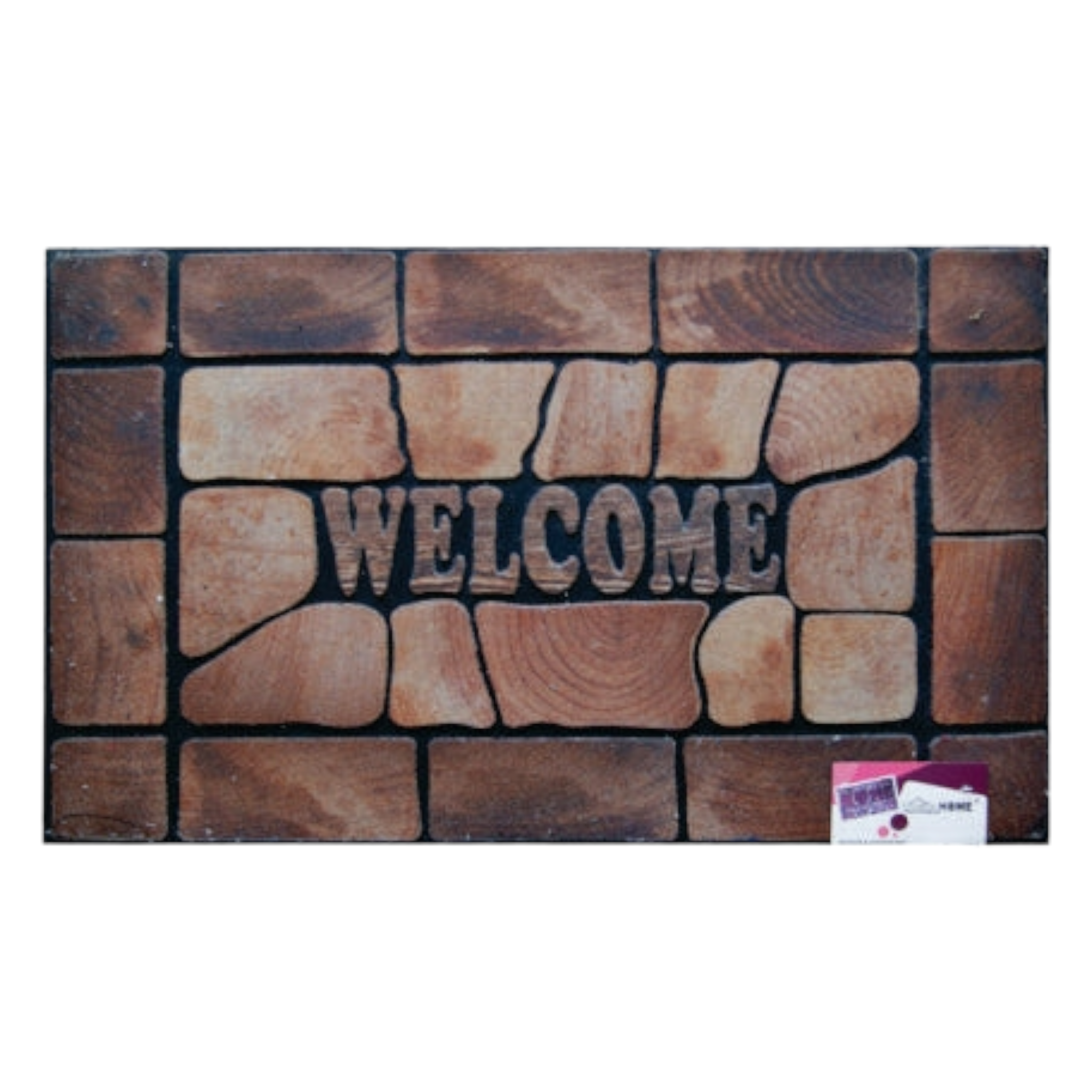 Totally Home Rubber Door Mat Assorted Each 45x75cm