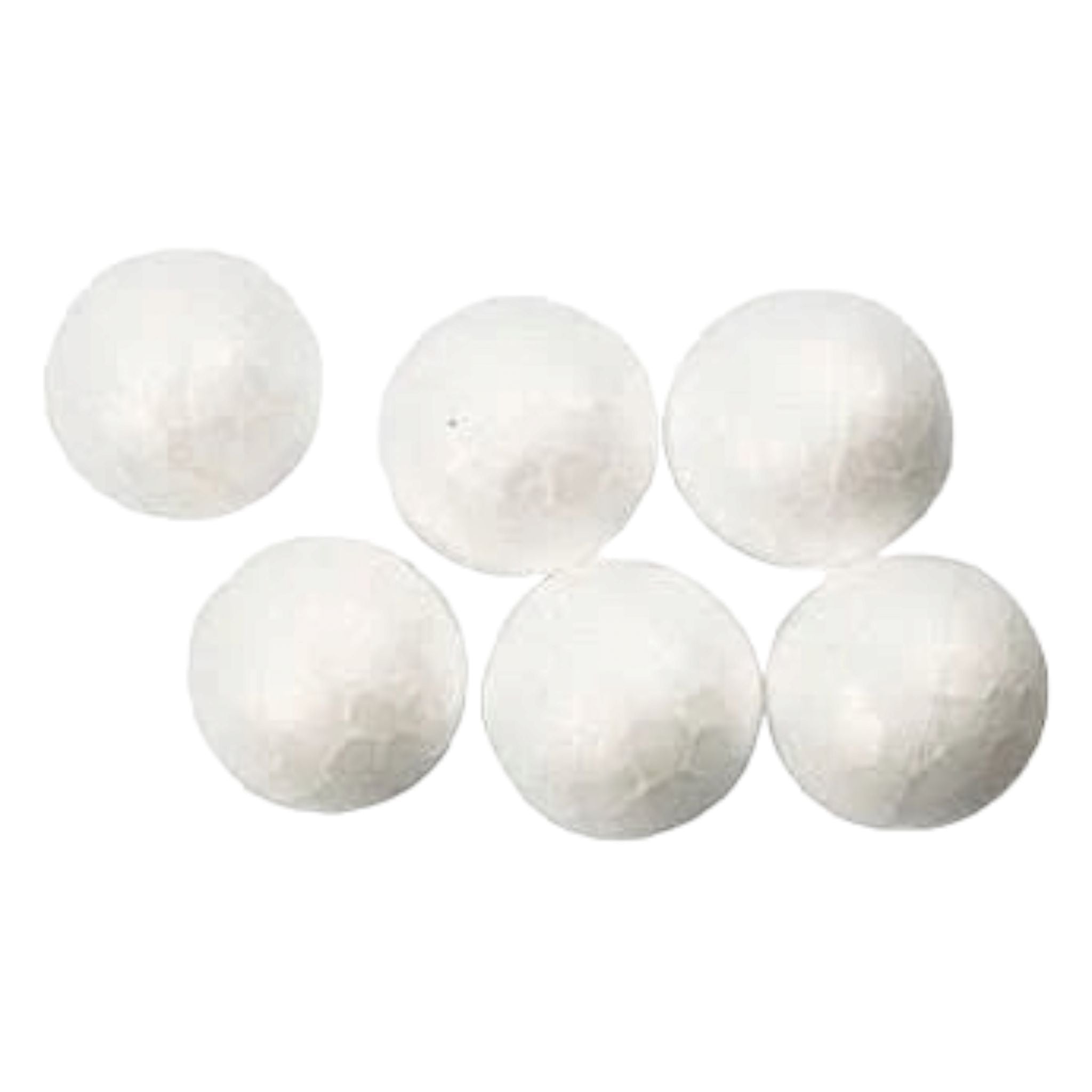 Polystyrene Styrofoam Balls 9.5cm 6pc