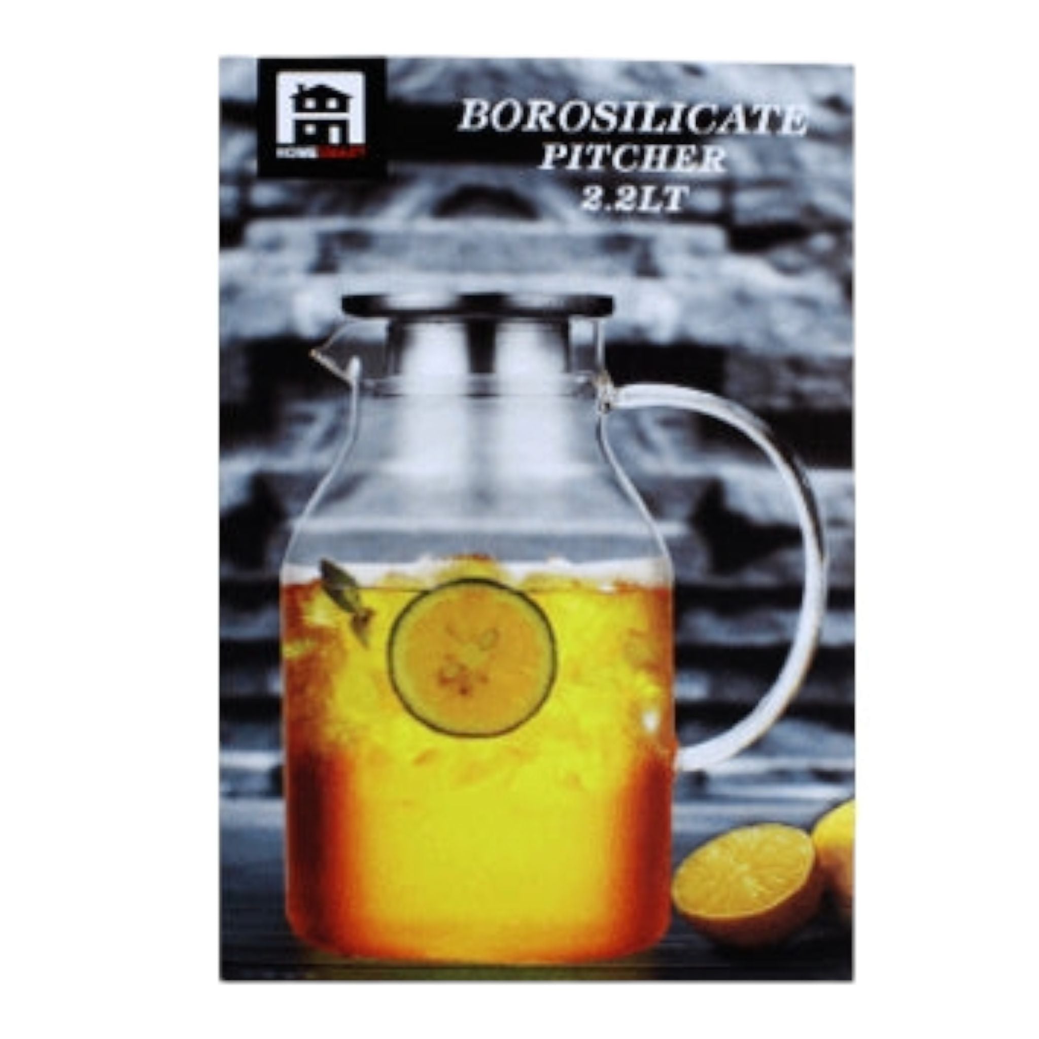 Borosilicate Glass Pitcher 2.2L GL2712