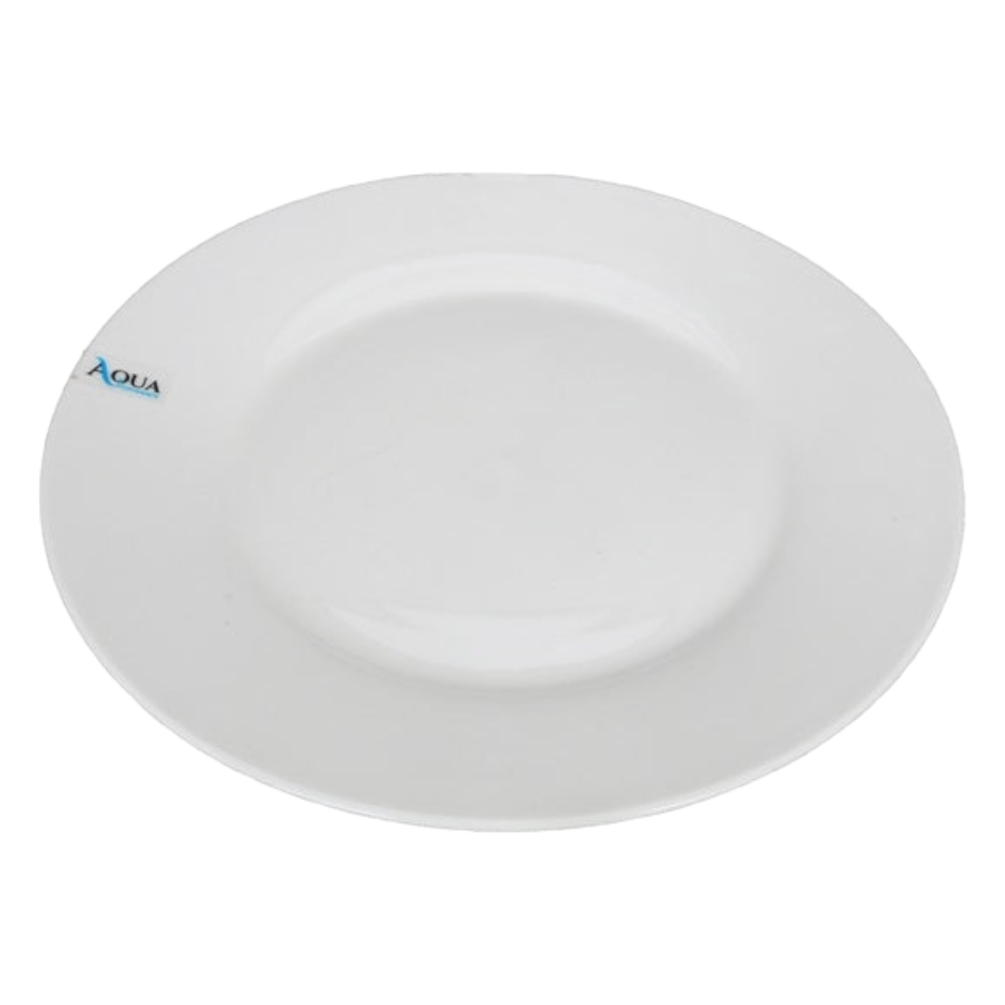 Aqua Super White Dinner Plate 27687A