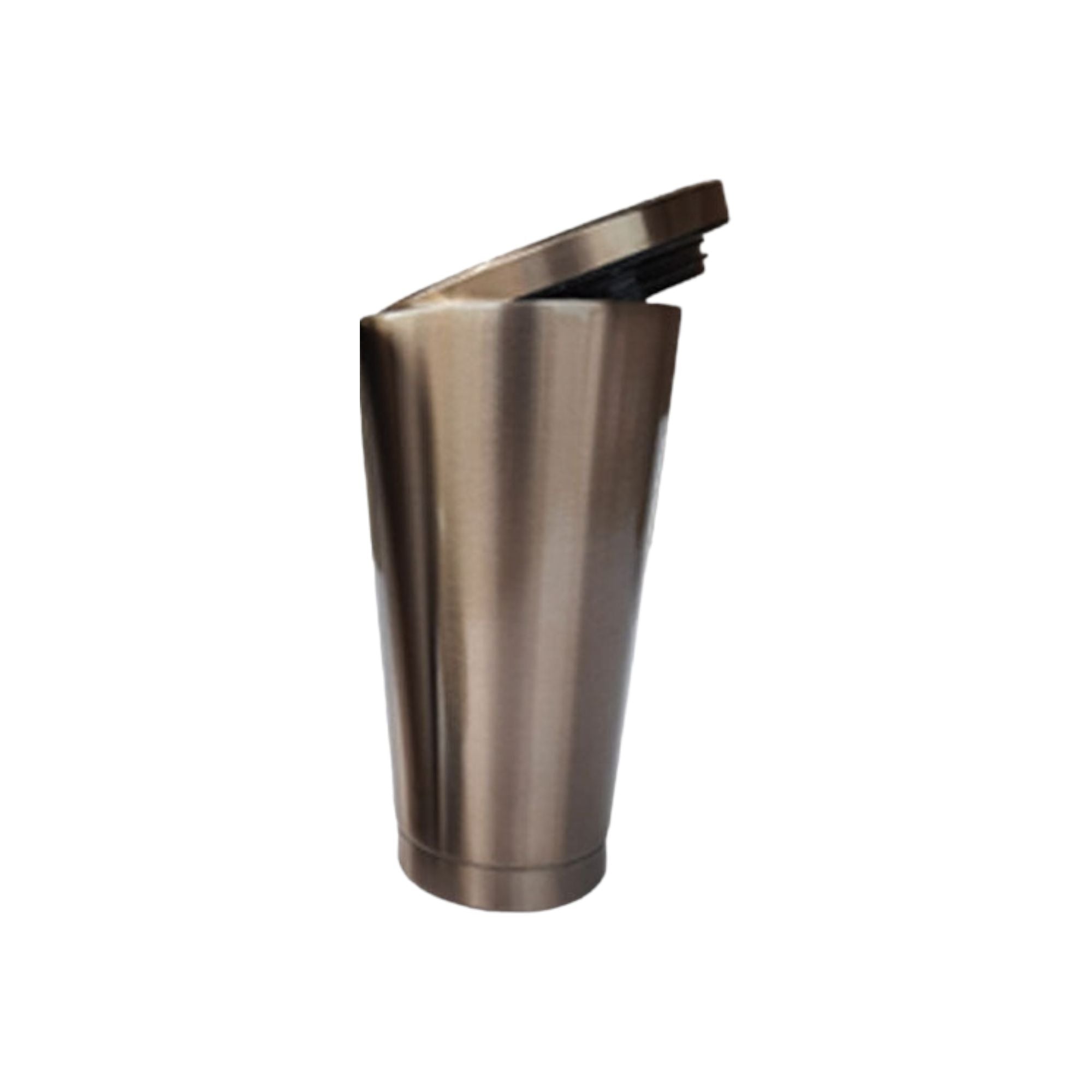 Thermal Vacuum Flask 18x8x5cm with Lid & Straw Stainless Steel