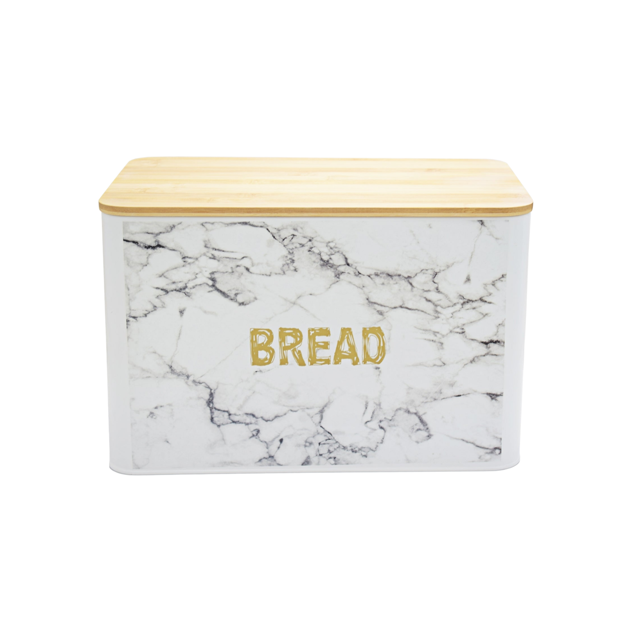Aqua Bread Bin Marble Gold Decal Bread 26494