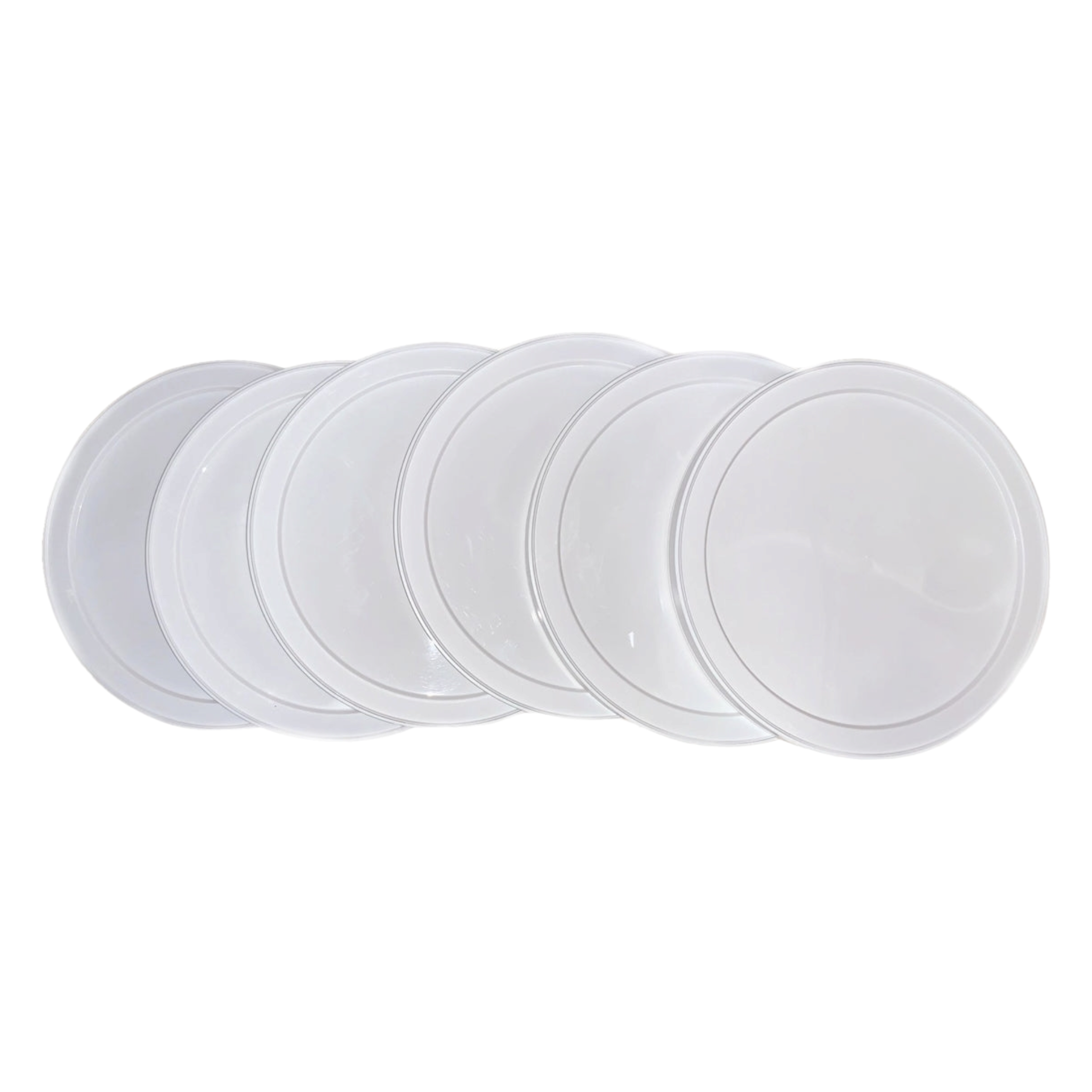 250ml Lids for Polystyrene Foam Cups HC.8 Disposable 100pack