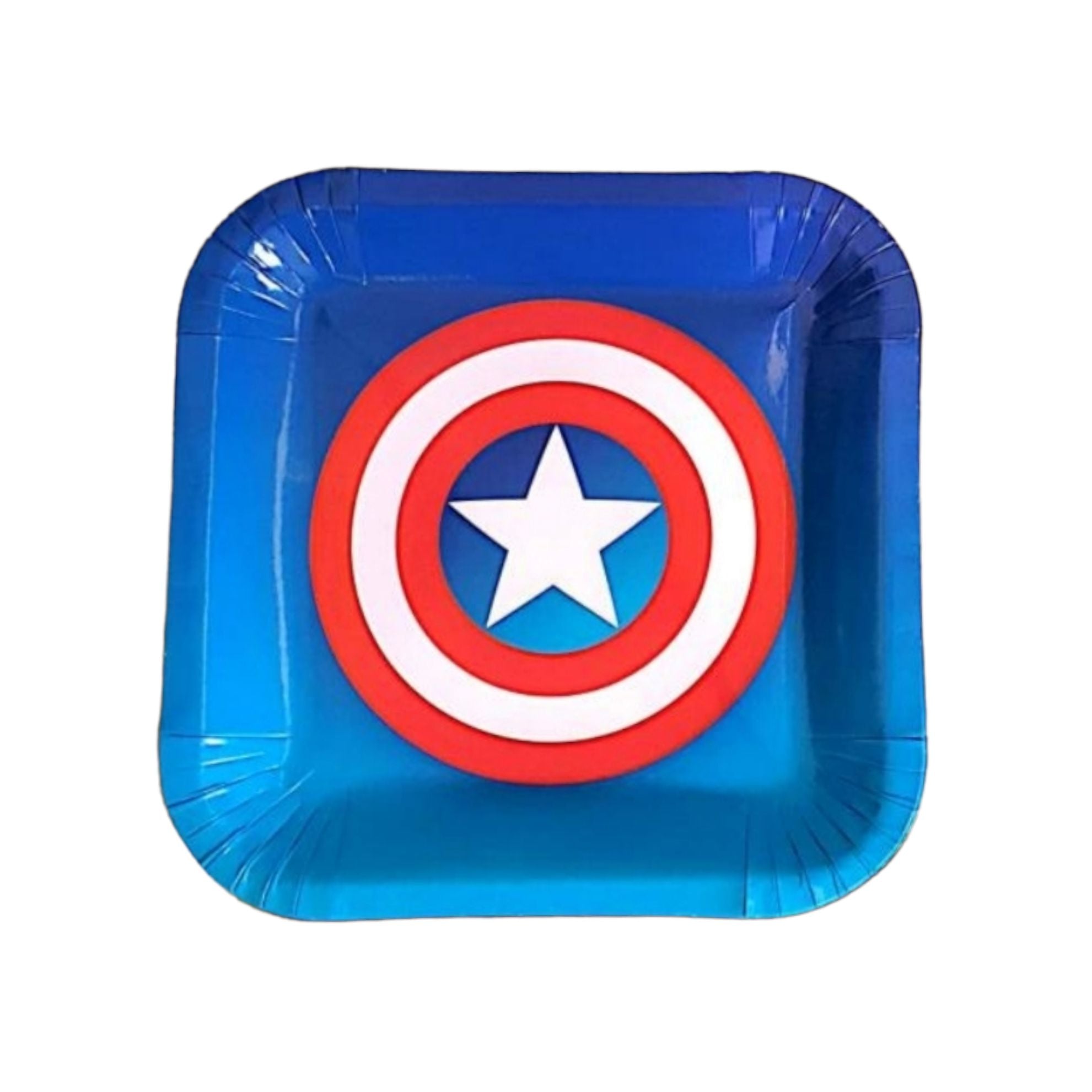 Disney Avengers Party Paper Square Plate 9inch 10 pack