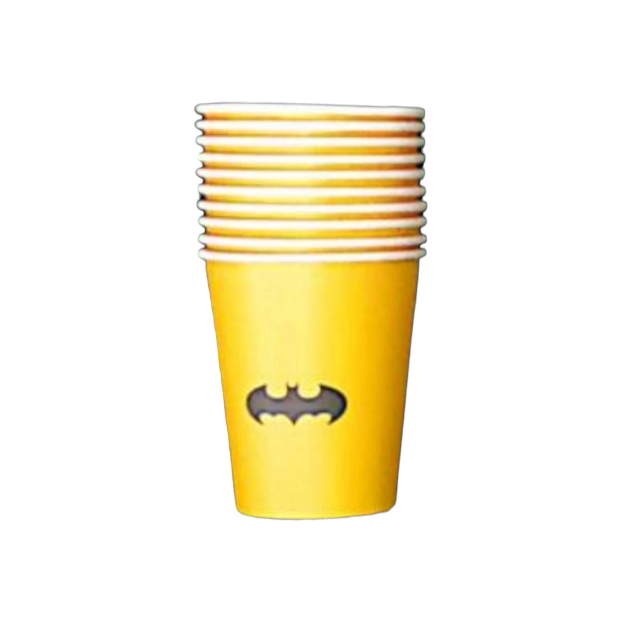 Disney Batman Party Paper Cups 265ml 9oz 10pack