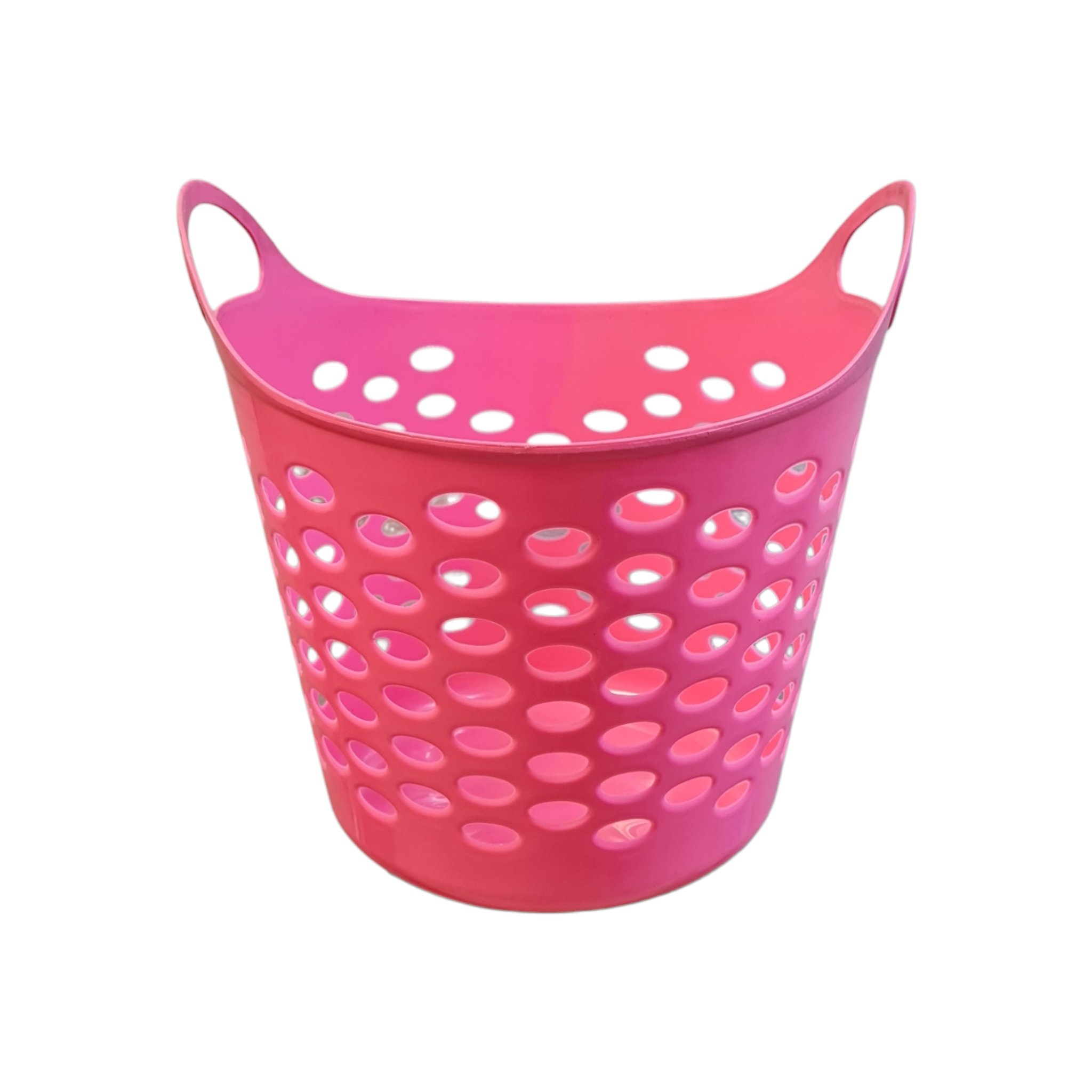 Plastic LaundryStorage Flexible Carry Basket Each 457