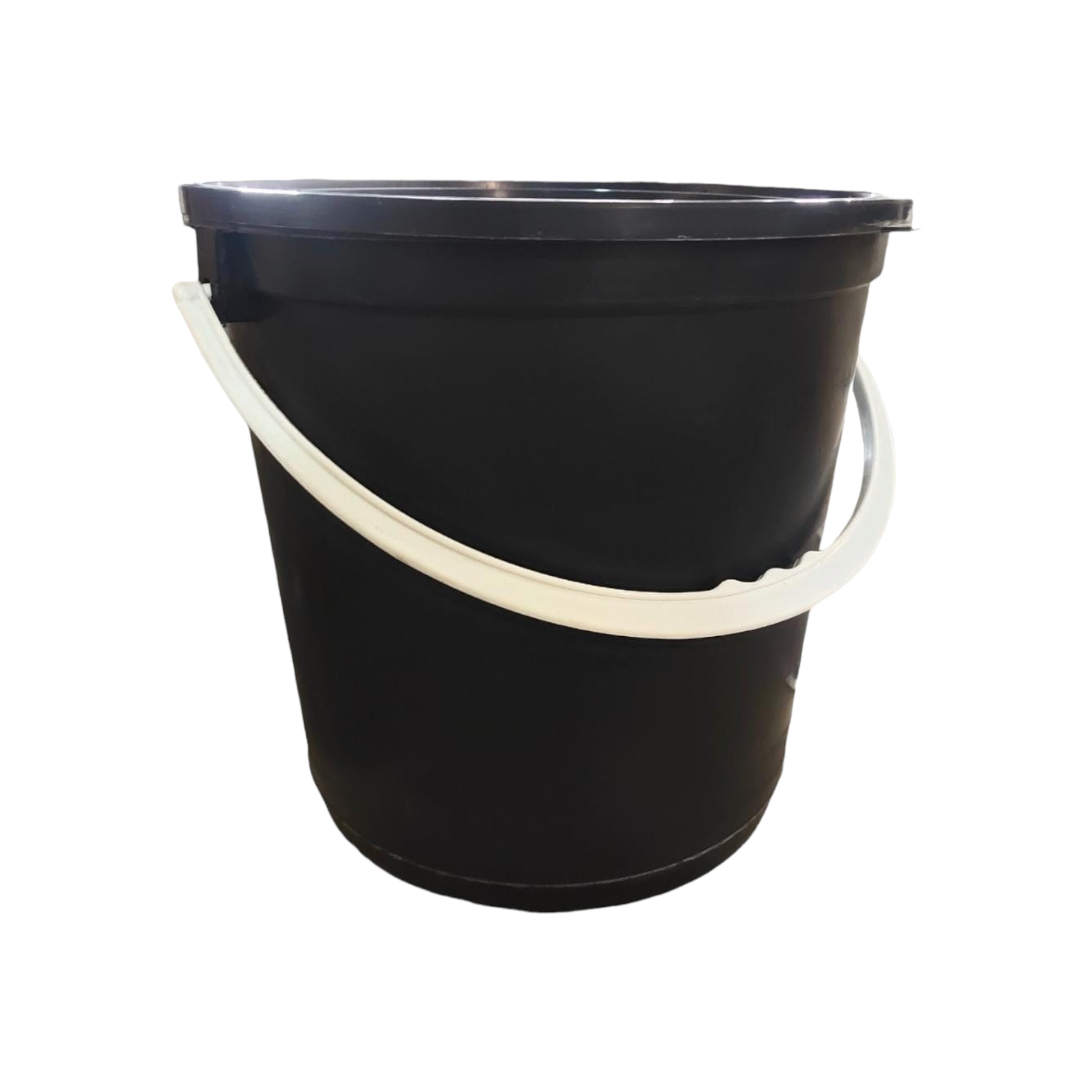 10L Plastic Bucket with Lid Assorted Colour Recycle