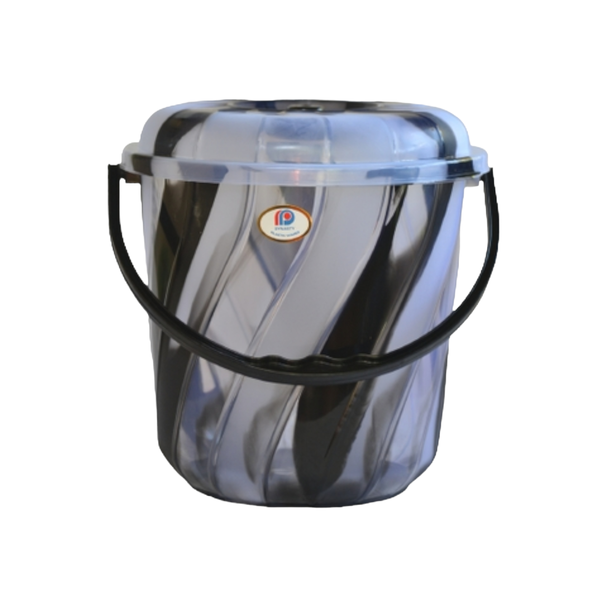 16L Plastic Bucket  2-Tone 1016D